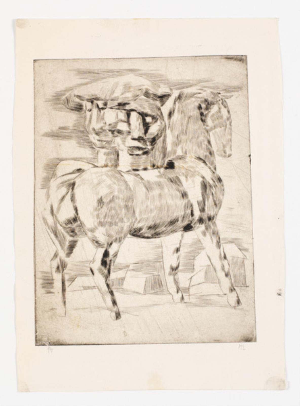 Uden titel, Hans Lollesgaard, 1957-1960