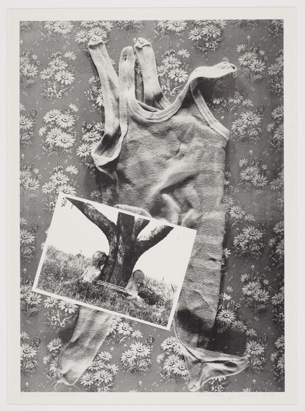 Husmorbillede, Kirsten Justesen, 1974