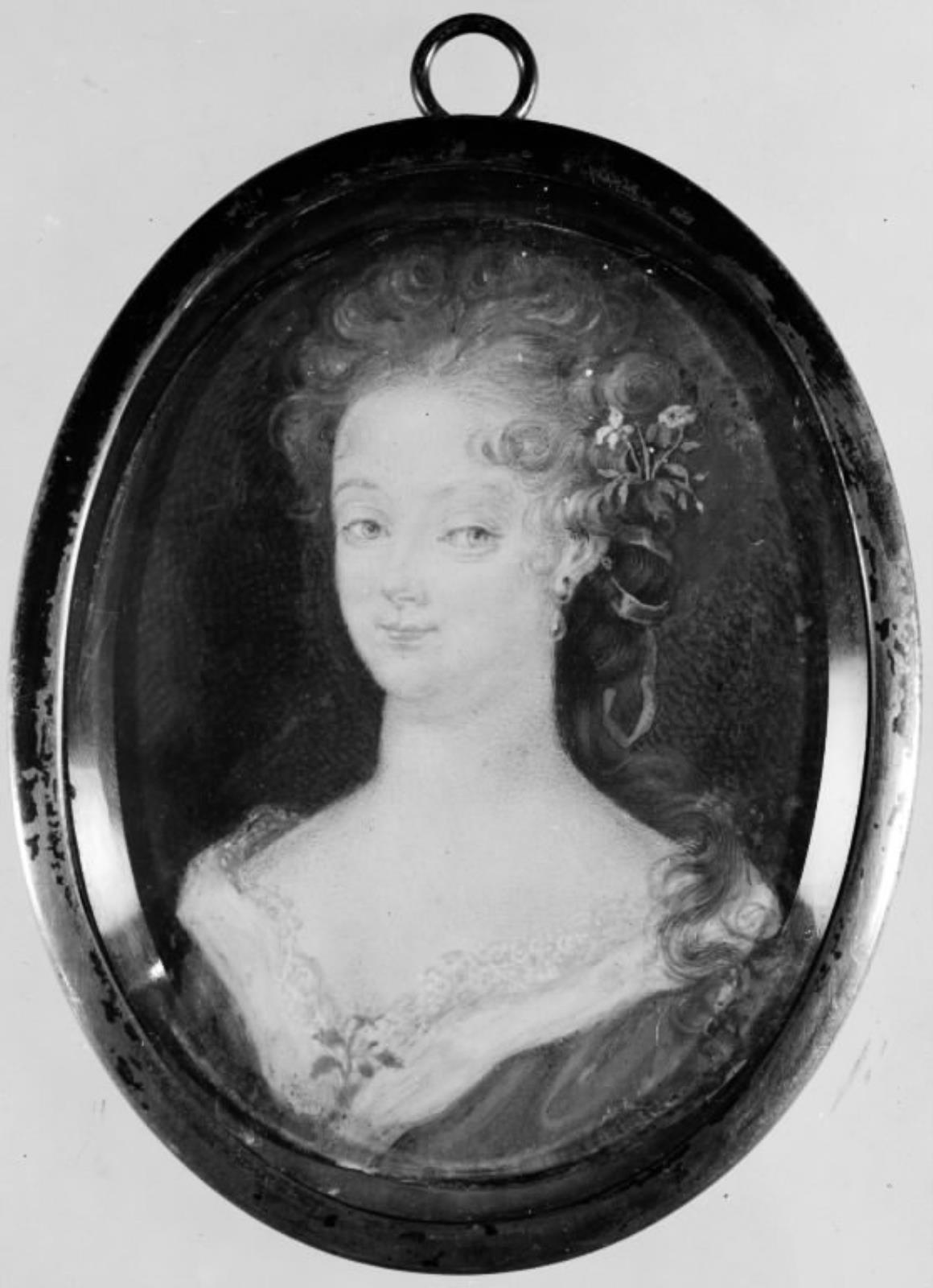 Ubekendt dame i blå kjole