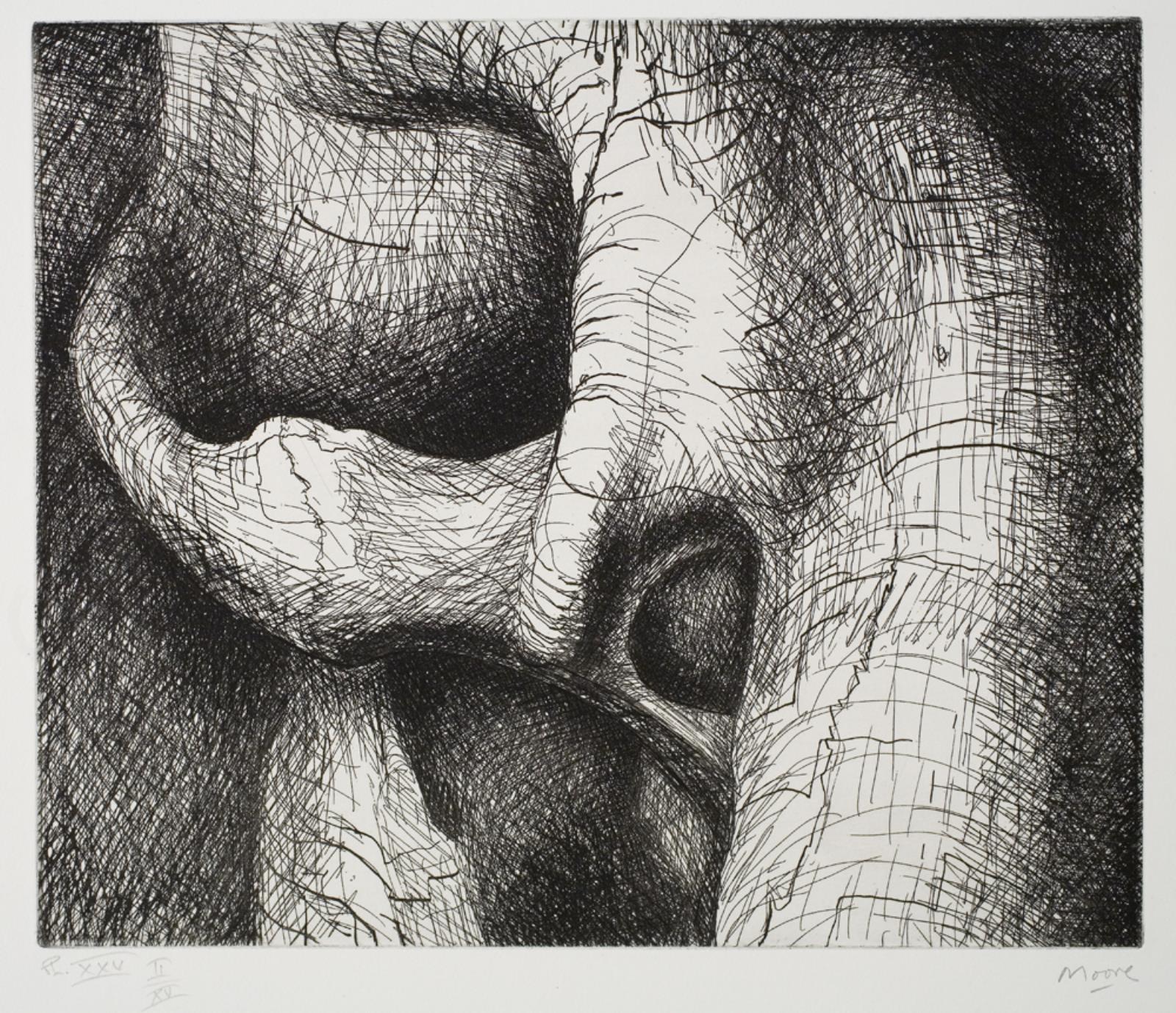 Two interlocking figures, Henry Moore, 1969-1970