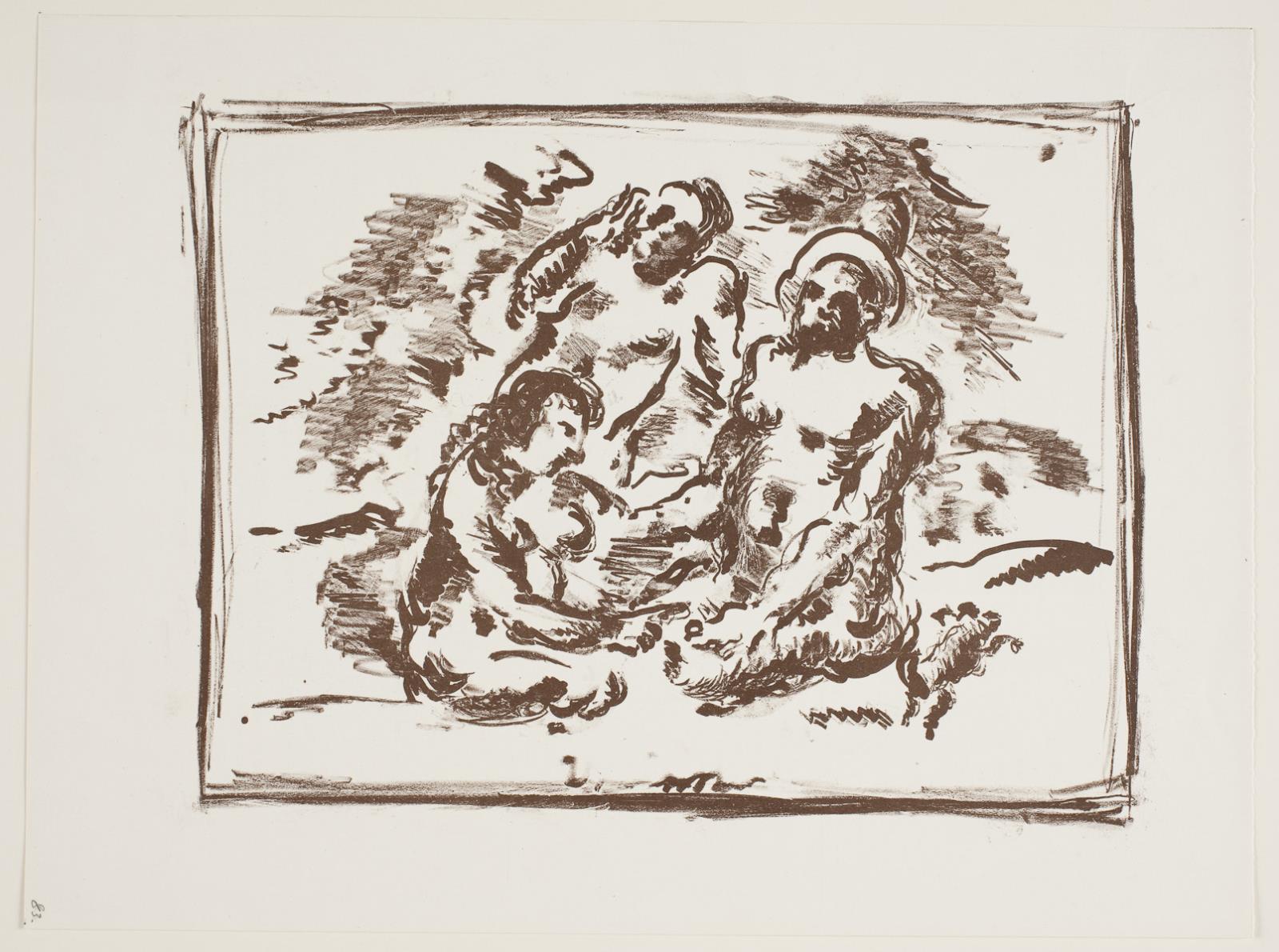 Figurkomposition, Vilhelm Lundstrøm, 1920