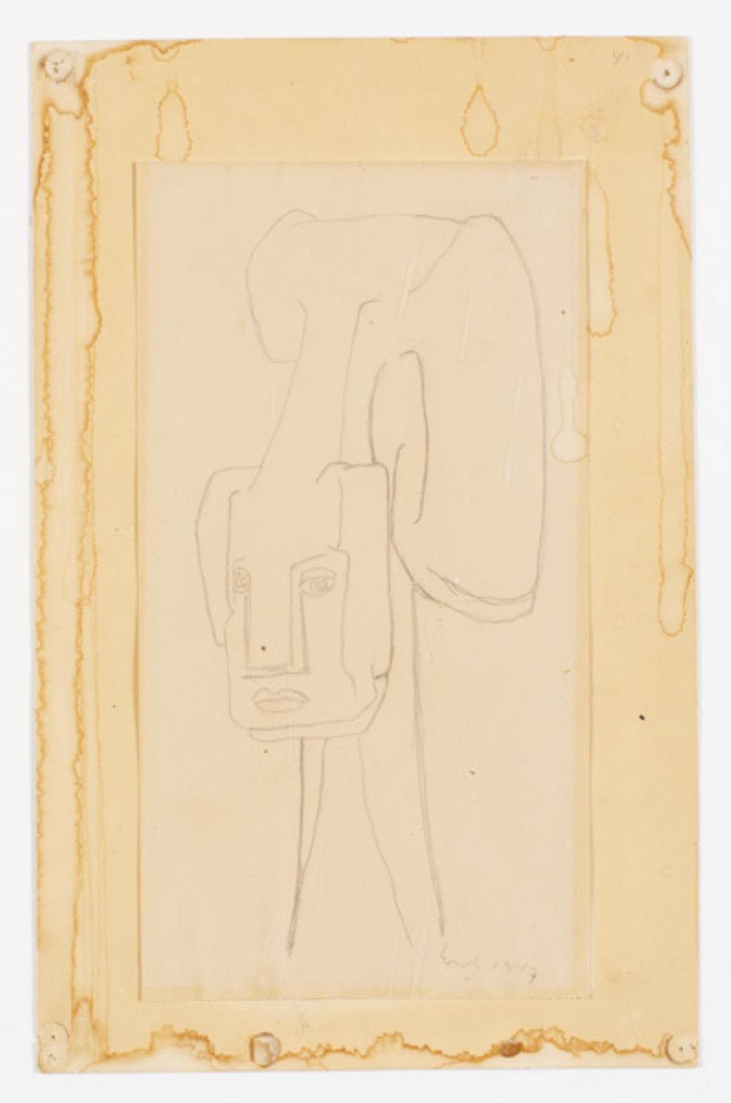 Figurstudie, Erik Thommesen, 1947