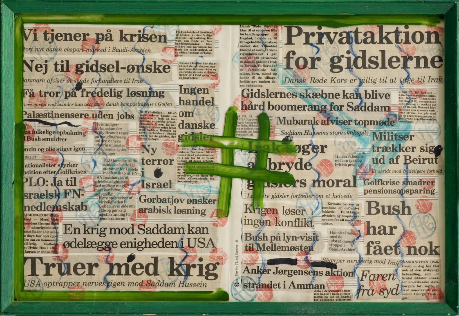 Krigsteater/"the caught war", Henning Christiansen, 1991