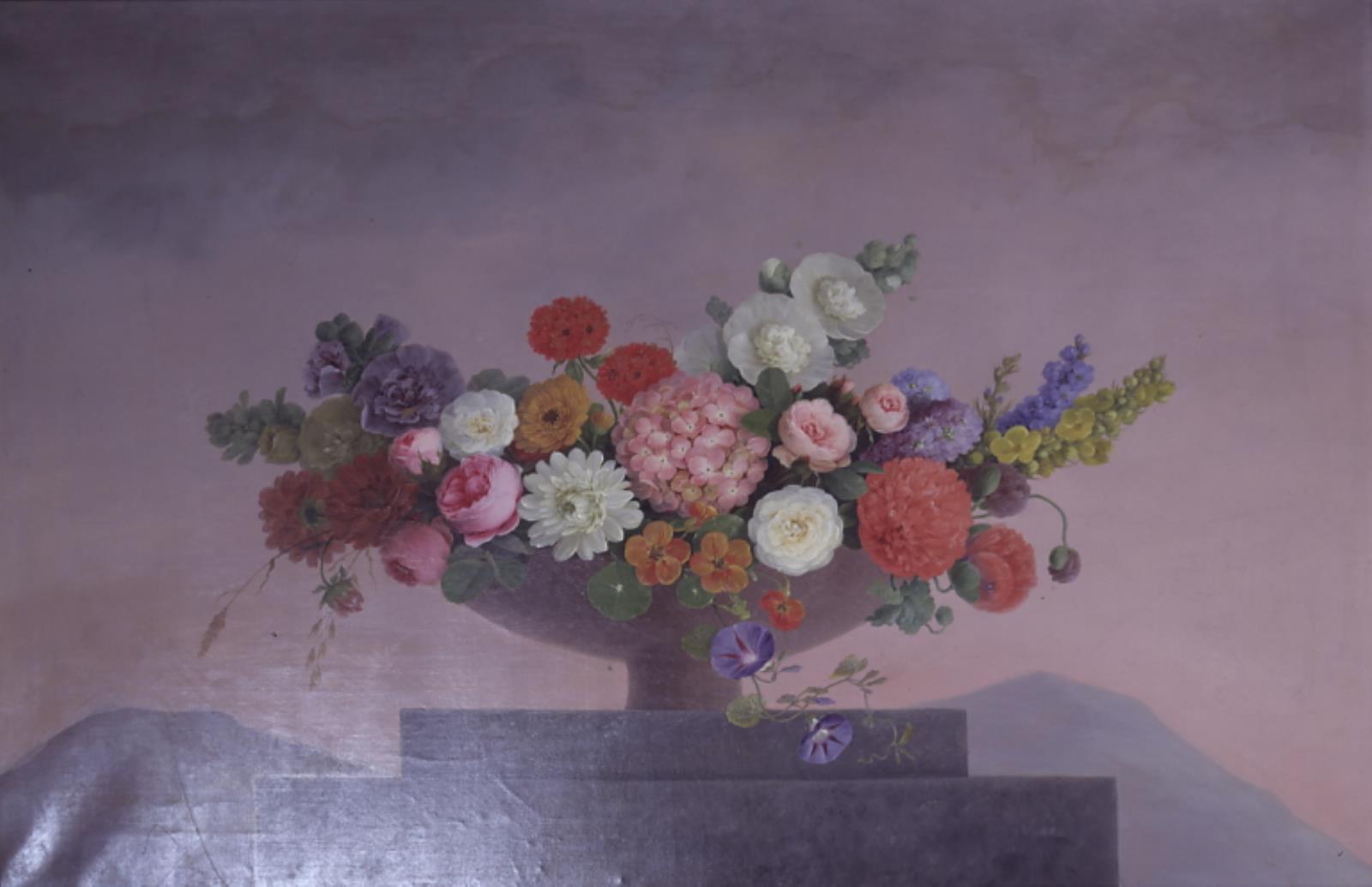 Blomster i en skål