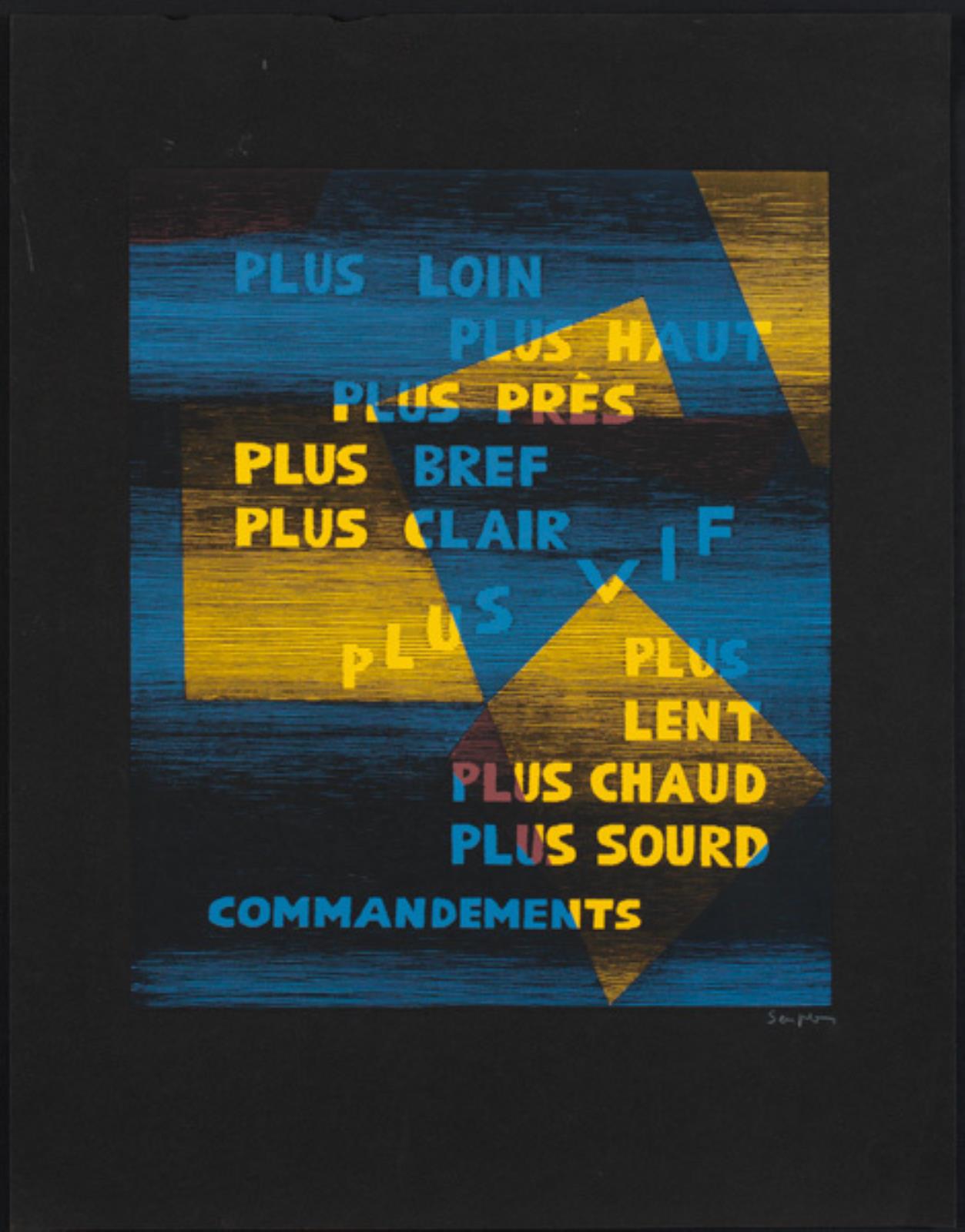 "Plus loin ... ", Michel Seuphor, 1900-1999