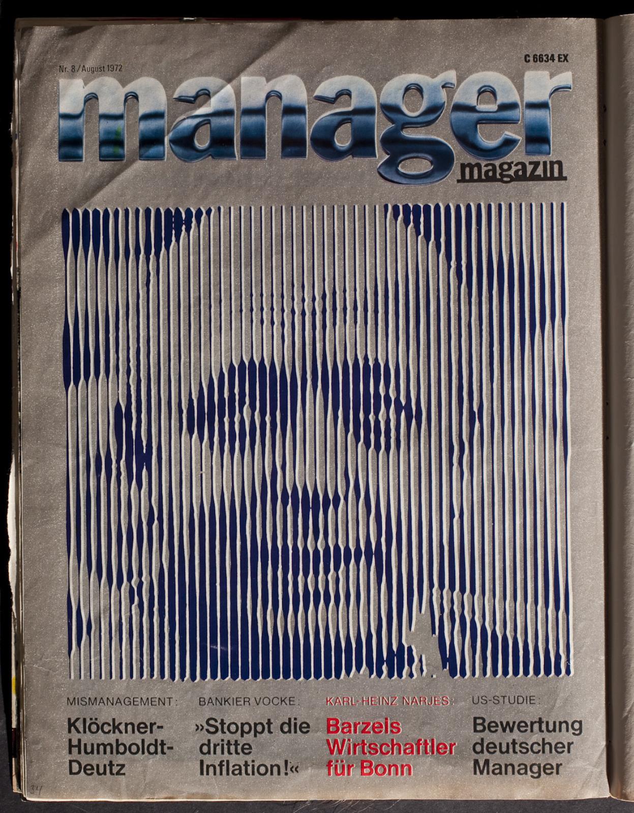 Blank, Arthur Köpcke, 1972