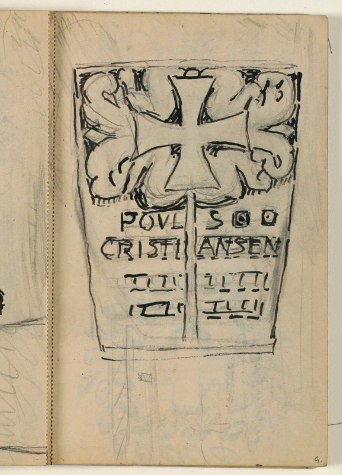 Studier efter gravmæler