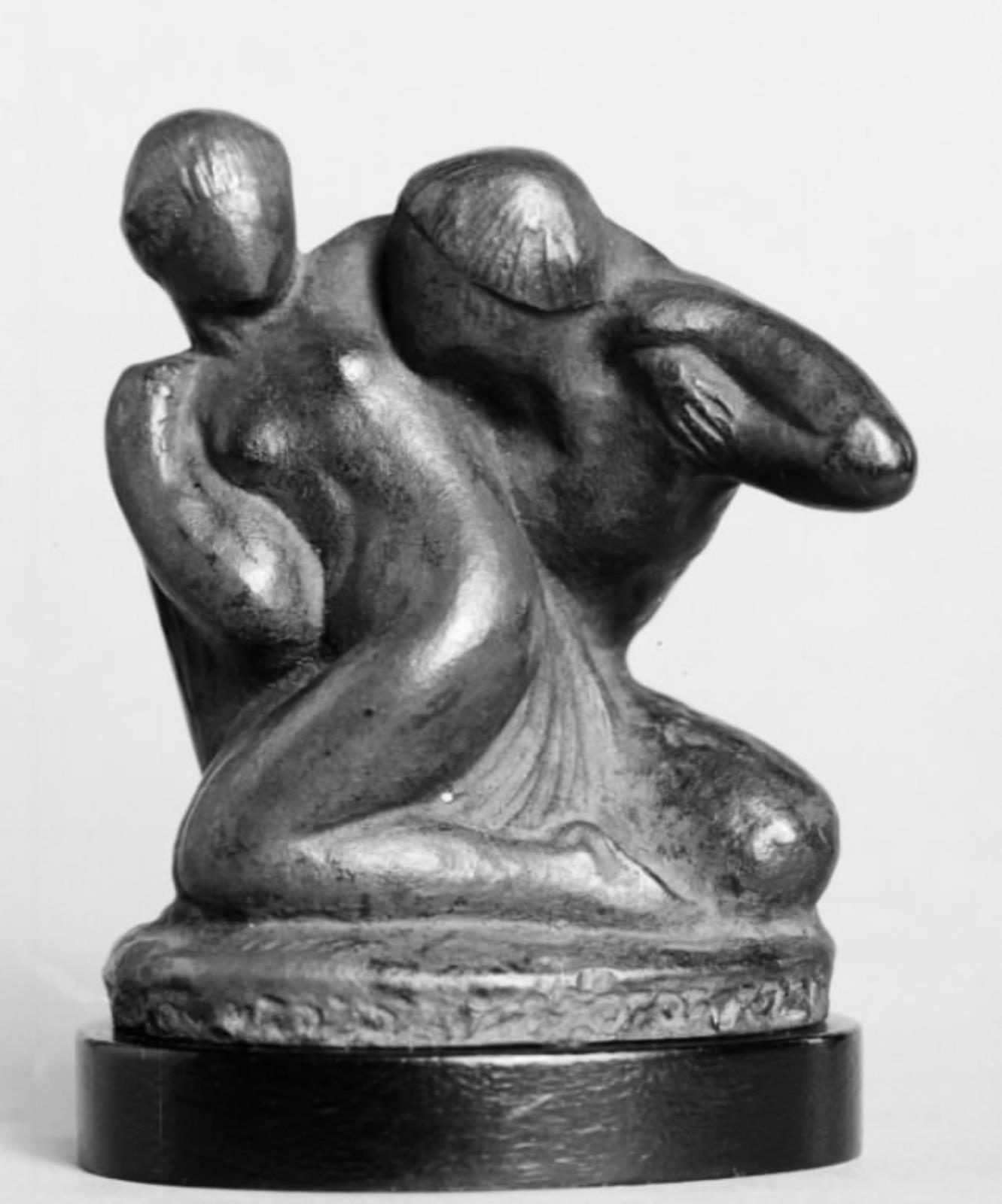 Faun og kvinde. Kærlighedspar, Gerhard Henning, 1914