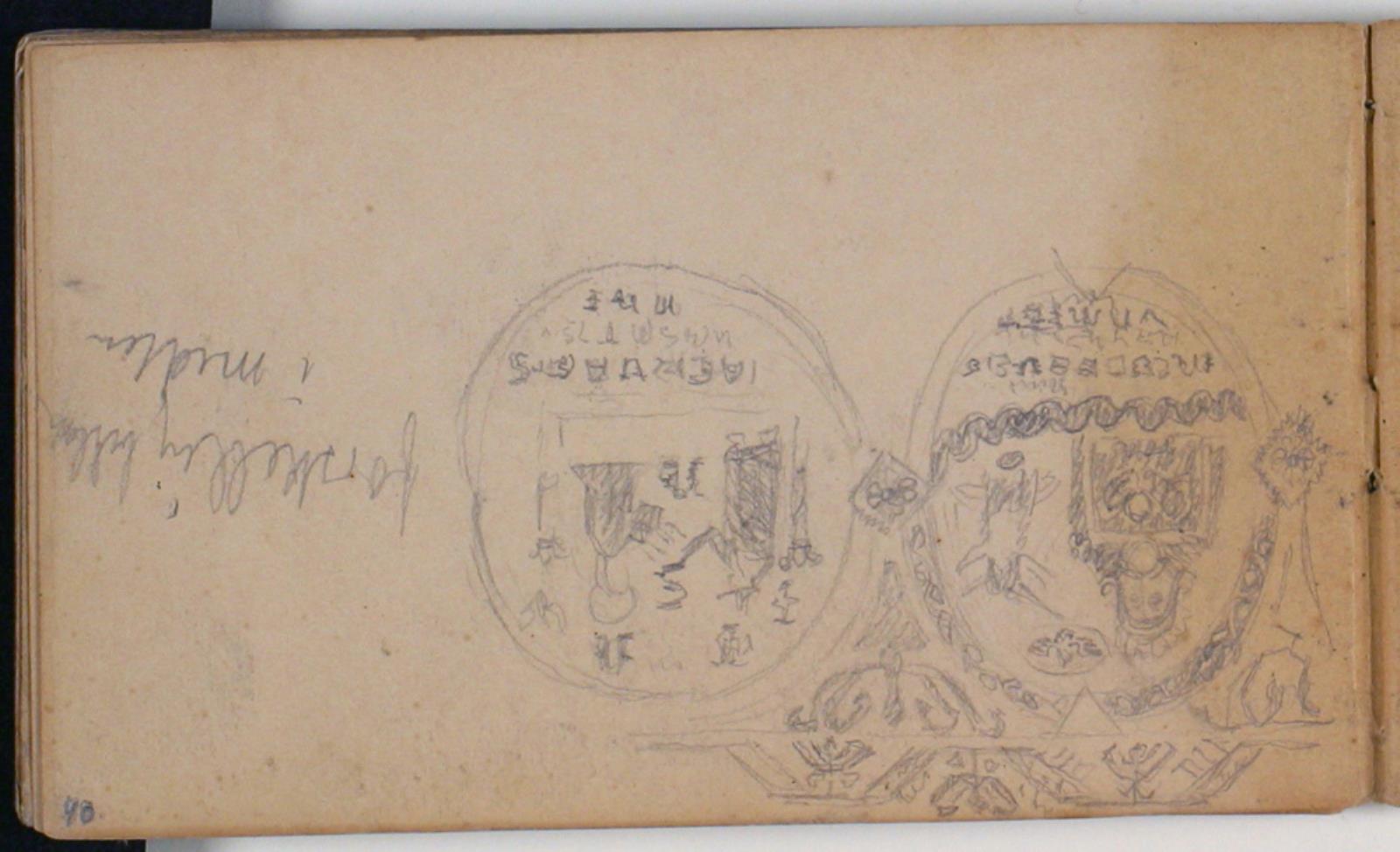 Detalje af et stykke tekstil