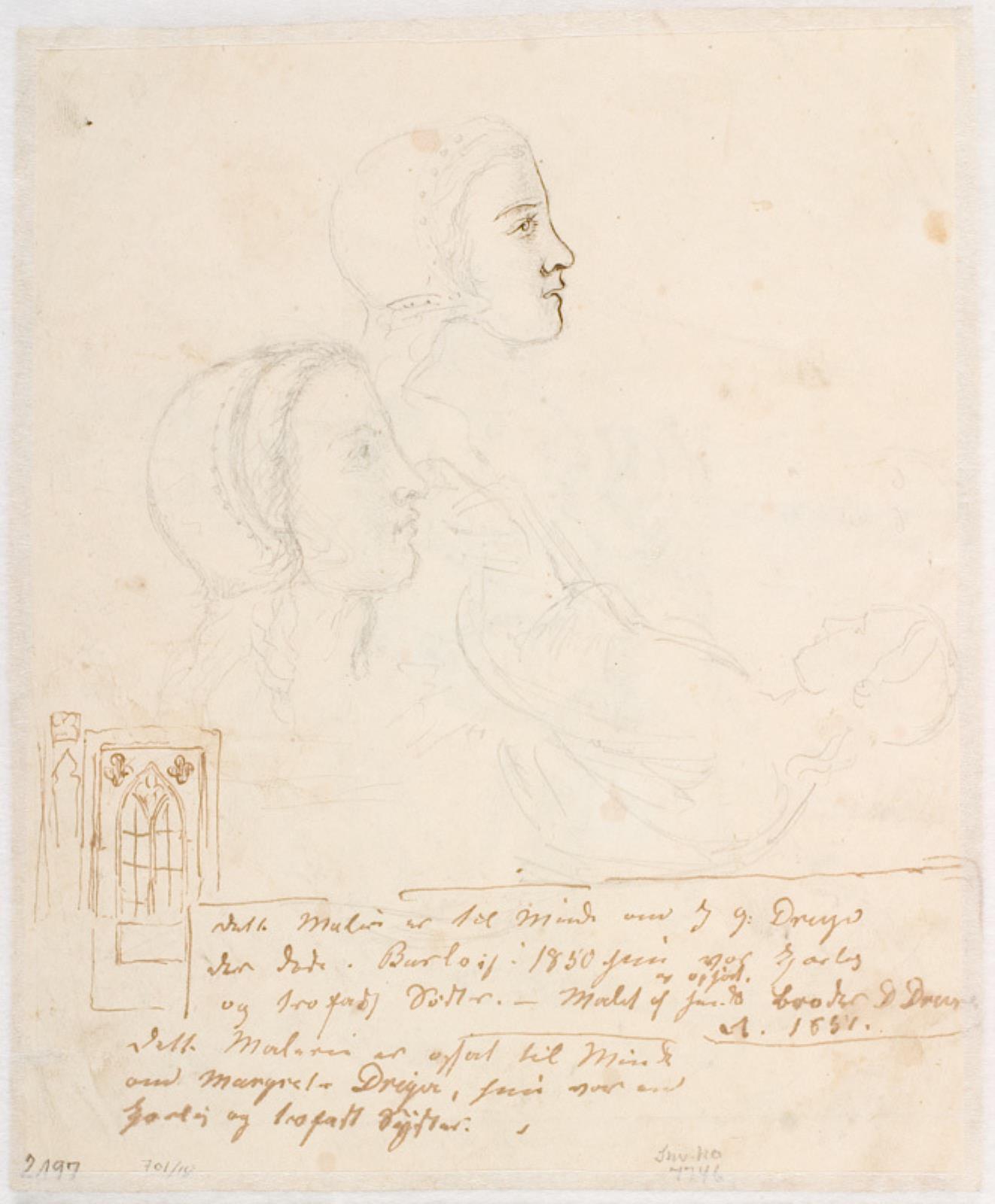 Detailstudier til Marsk Stigs døtre