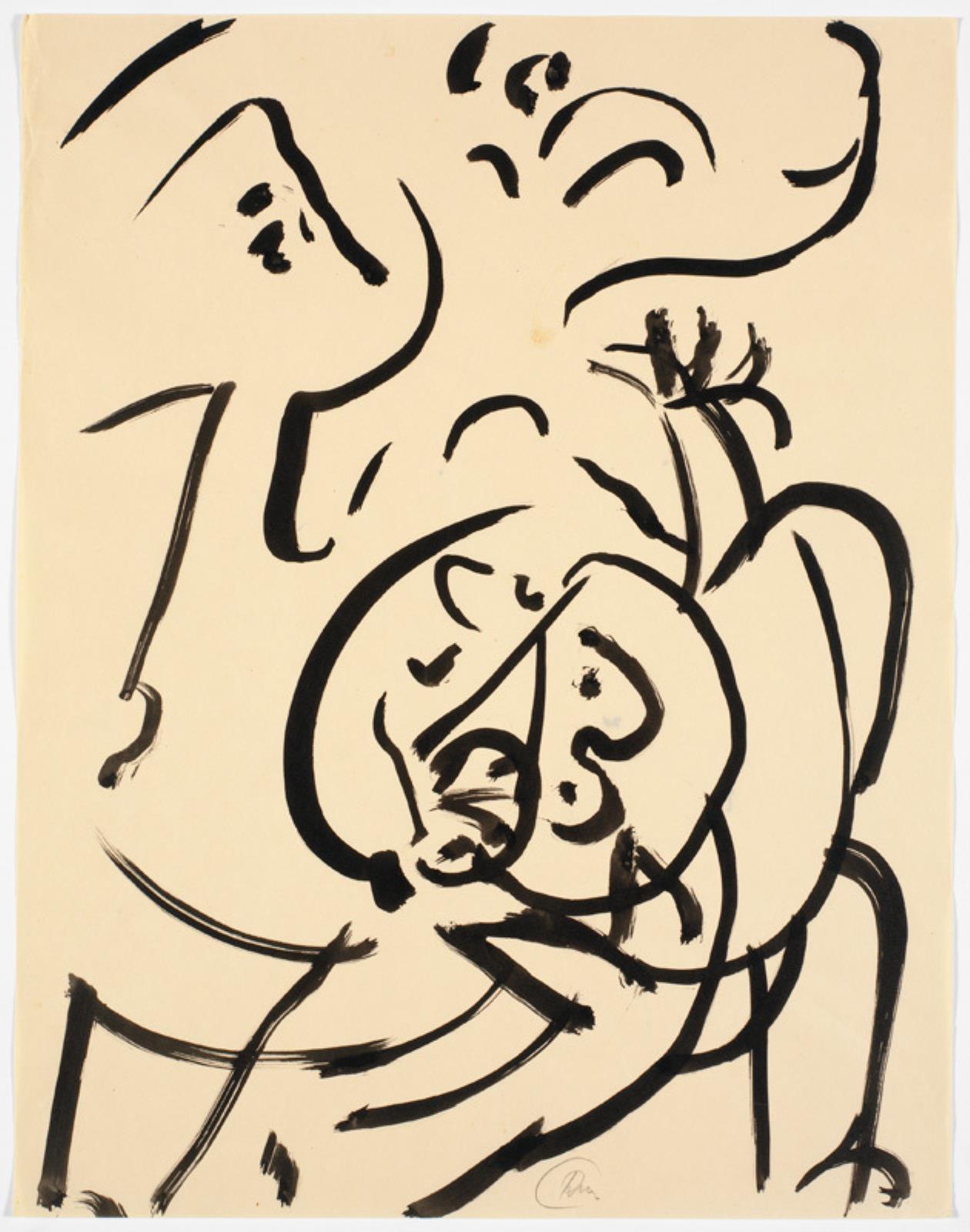 Mor-barn figur, Richard Mortensen, 1942-1944