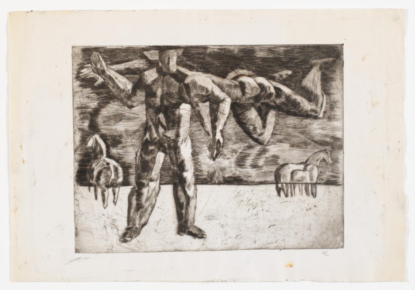 Uden titel. Fra Skizofren, Hans Lollesgaard, 1957-1960