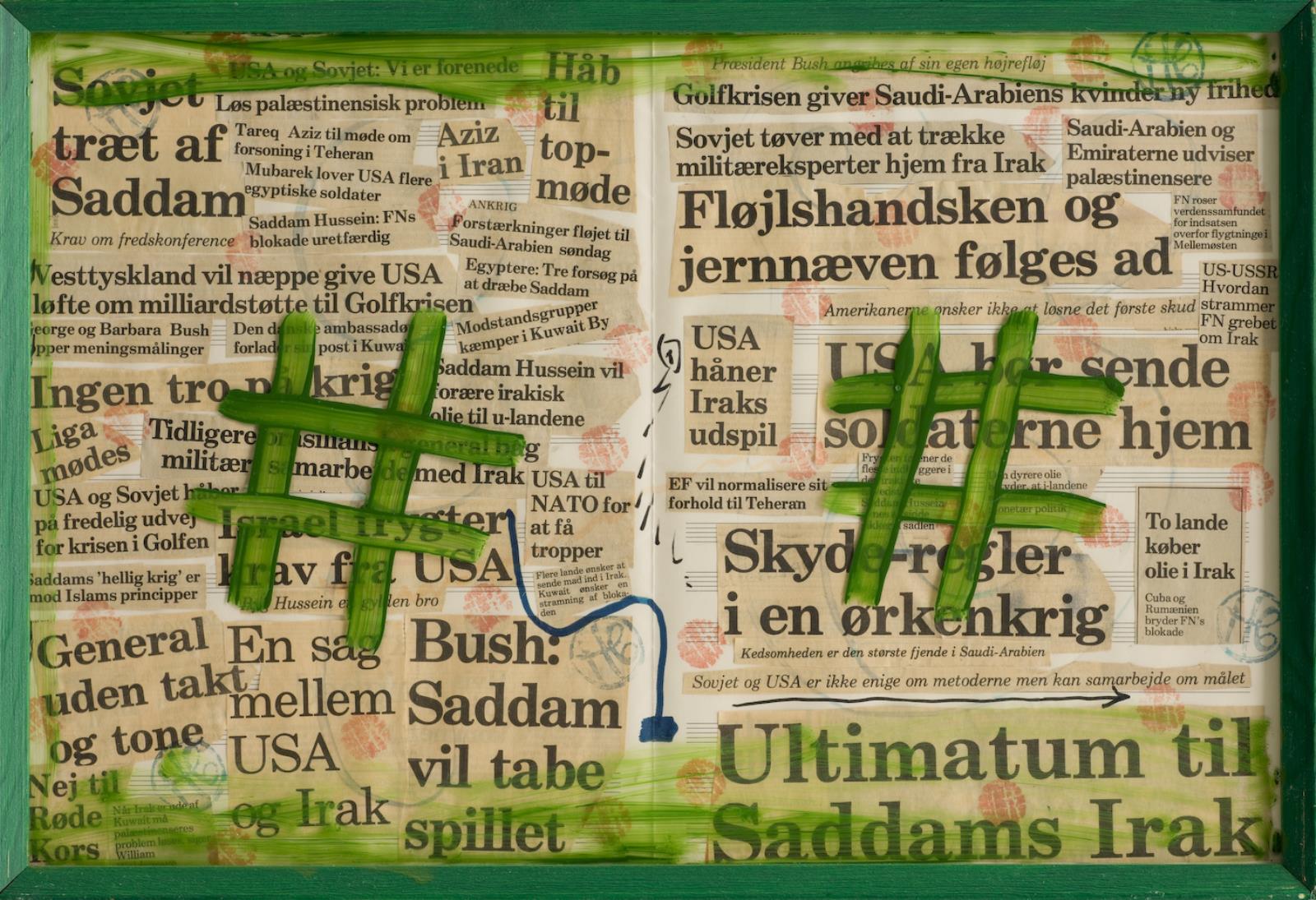 Krigsteater/"the caught war", Henning Christiansen, 1991