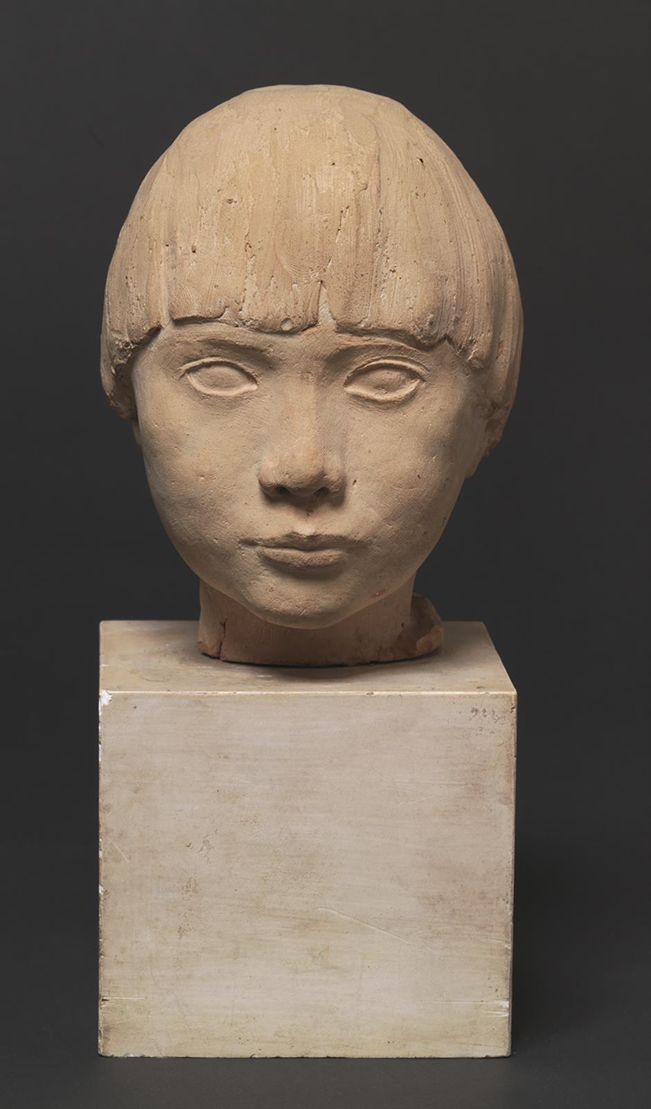 Hoved af en grønlandsk dreng