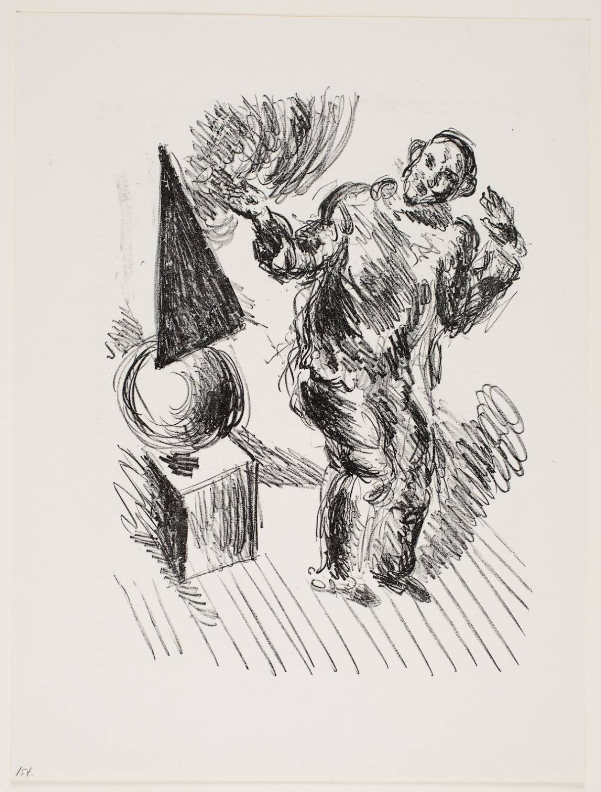 "Kubismens demonstration", Vilhelm Lundstrøm, 1919