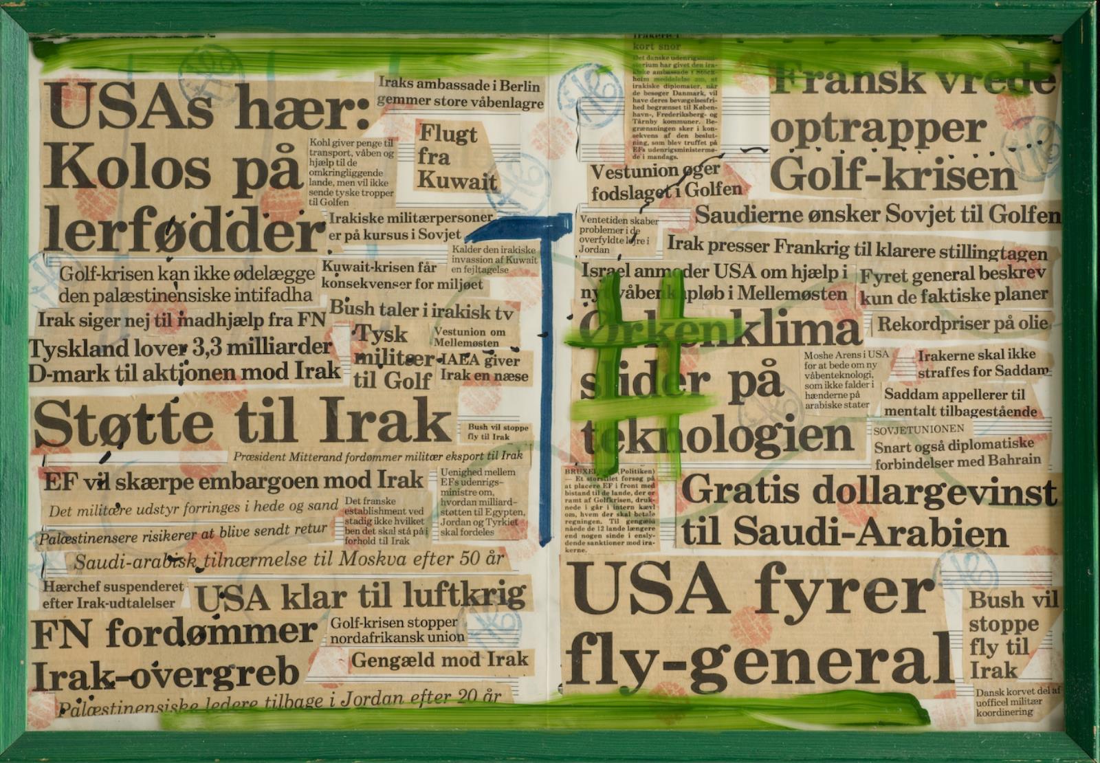 Krigsteater/"the caught war", Henning Christiansen, 1991