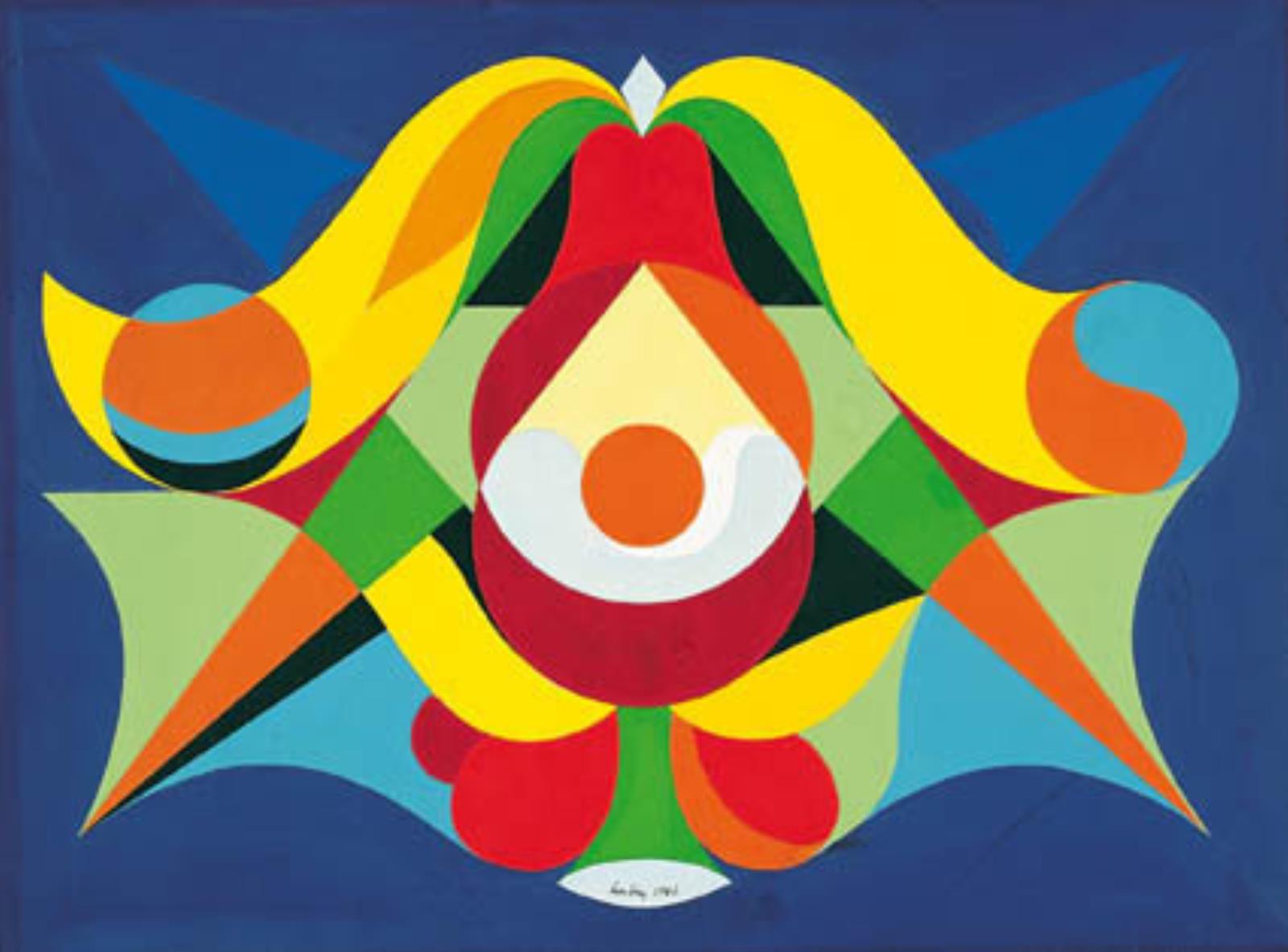 Komposition, Auguste Herbin, 1942