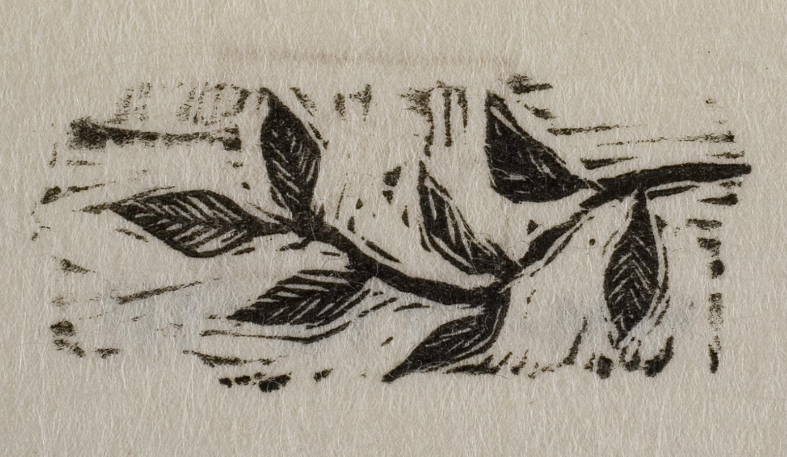 En kvist med blade, Povl Christensen, 1940