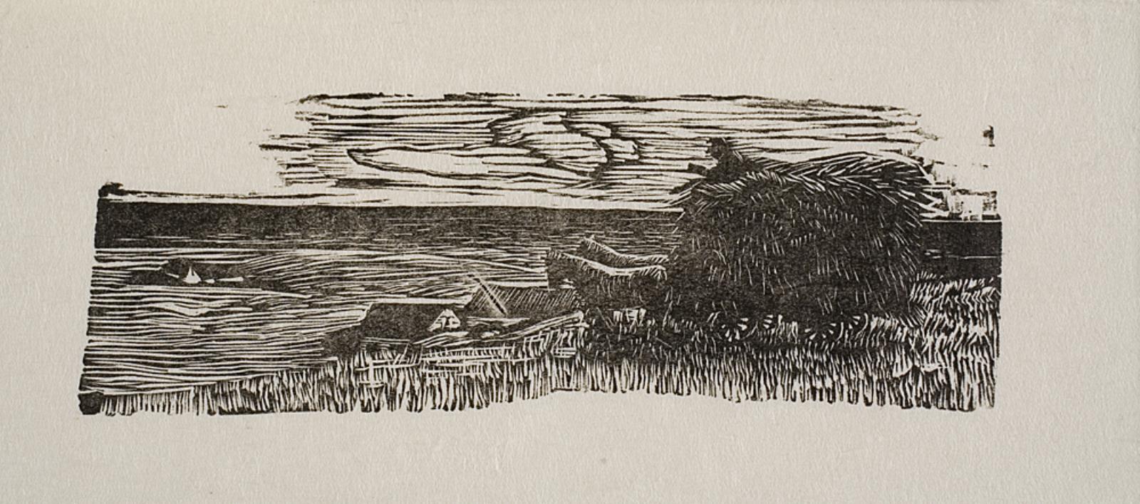 Høet køres hjem, Povl Christensen, 1940