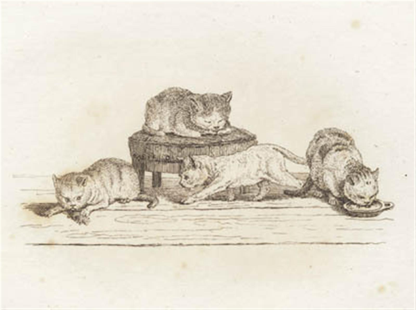 Illustration til "Halvhundrede Fabler for Børn" af Hey