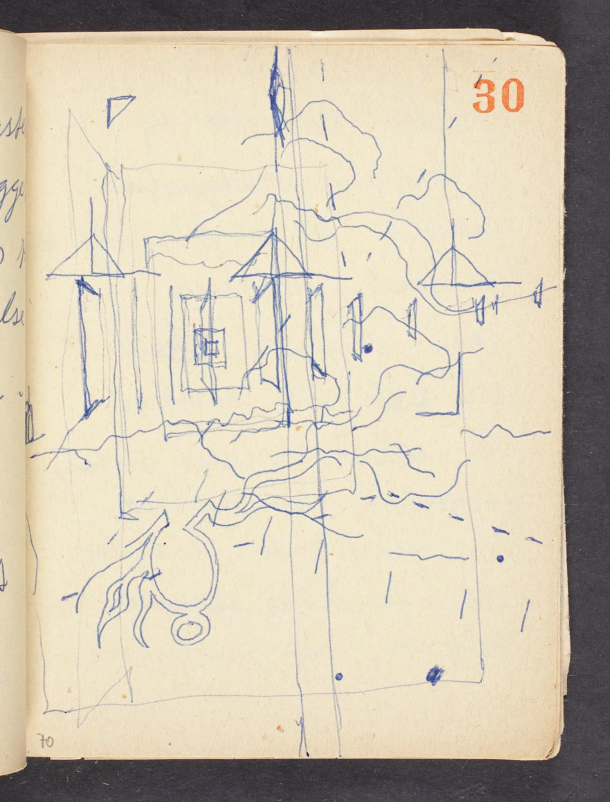 Skitse, Bjørn Nørgaard, 1965-1967