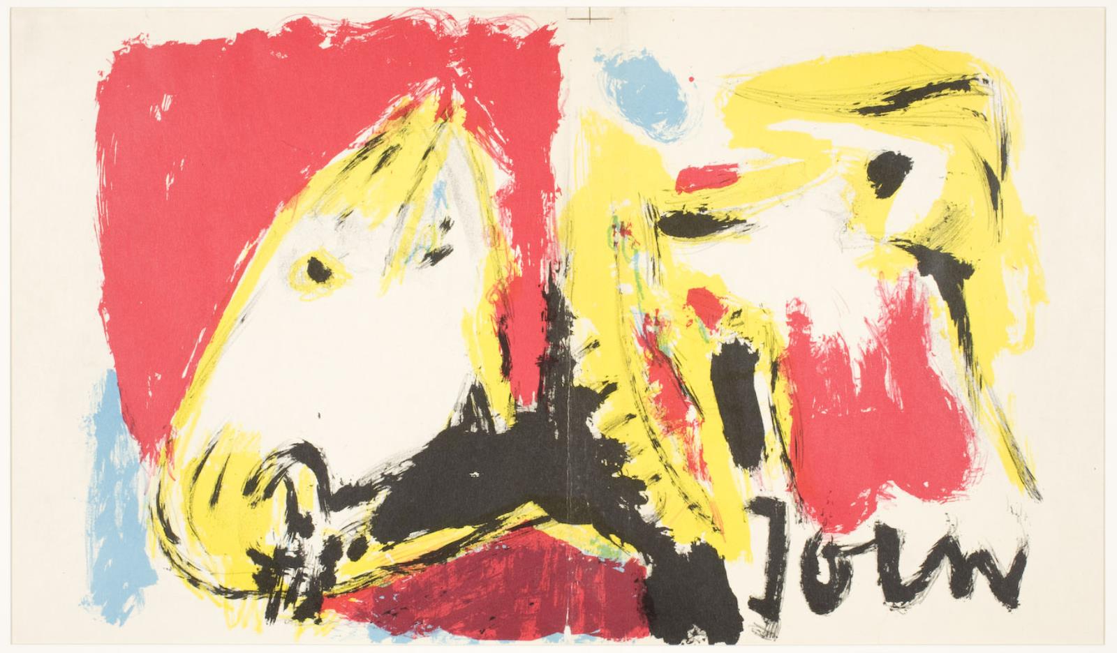 Uden titel, Asger Jorn, 1956