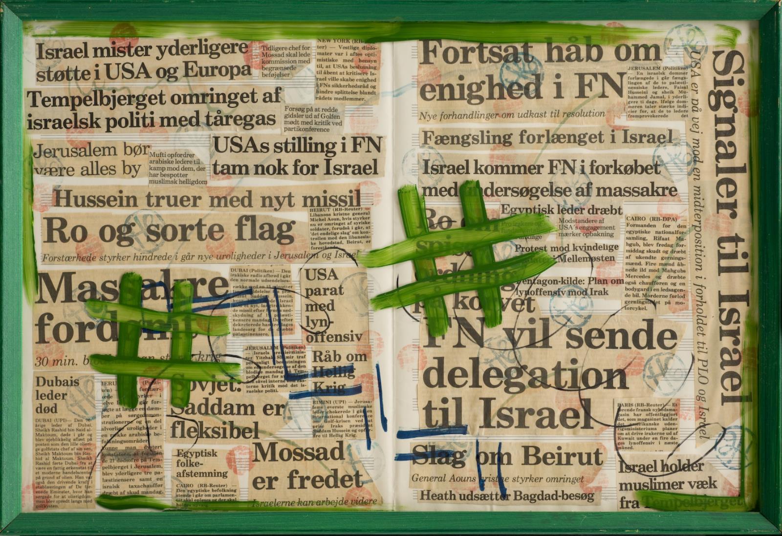 Krigsteater/"the caught war", Henning Christiansen, 1991