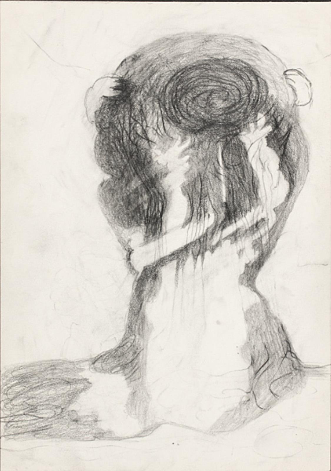 Tegning, Annemette Larsen, 1987