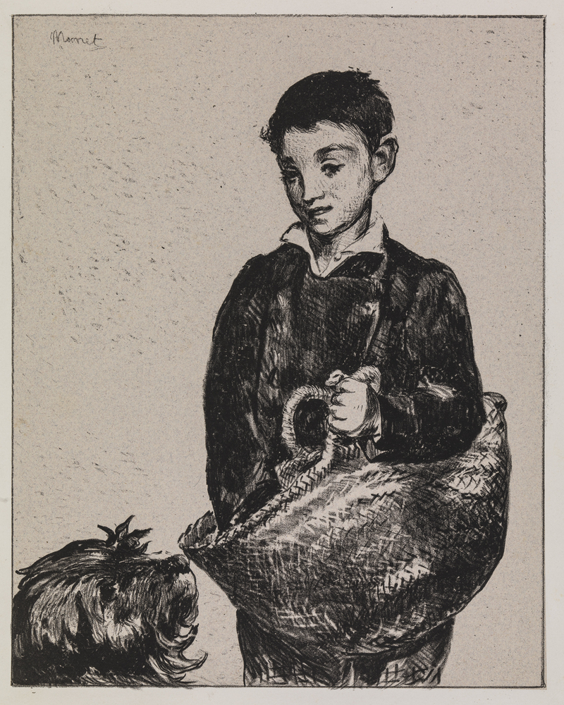 Le gamin by Édouard Manet