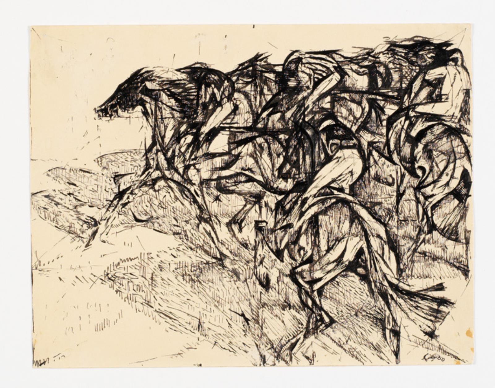 Hestevæddeløb, Hans Lollesgaard, 1923-1993