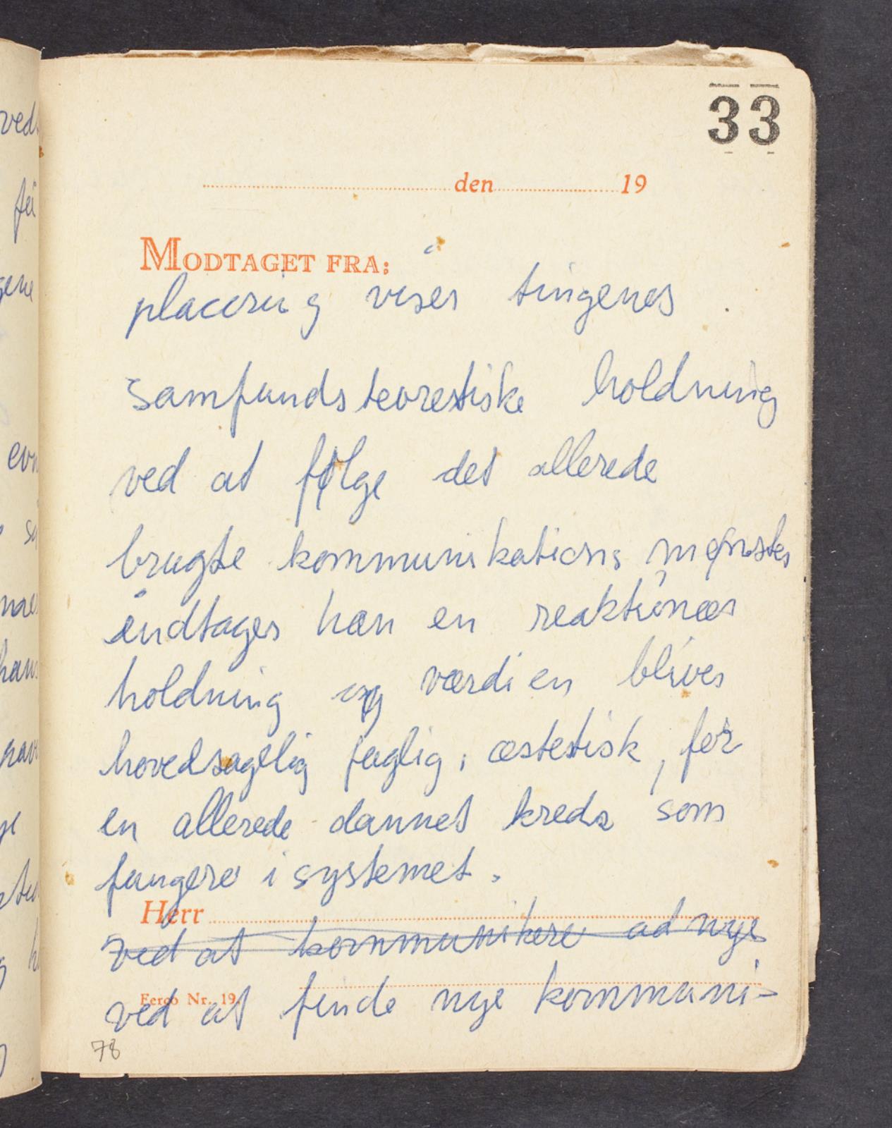 Noter, Bjørn Nørgaard, 1965-1967