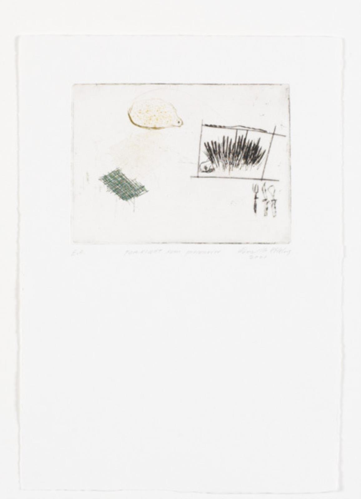 Forklædt som pindsvin, Pernille Kløvedal Helweg, 2000-2001