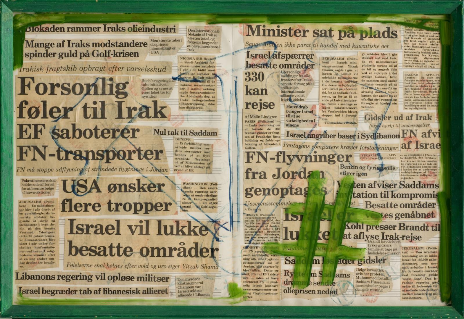 Krigsteater/"the caught war", Henning Christiansen, 1991