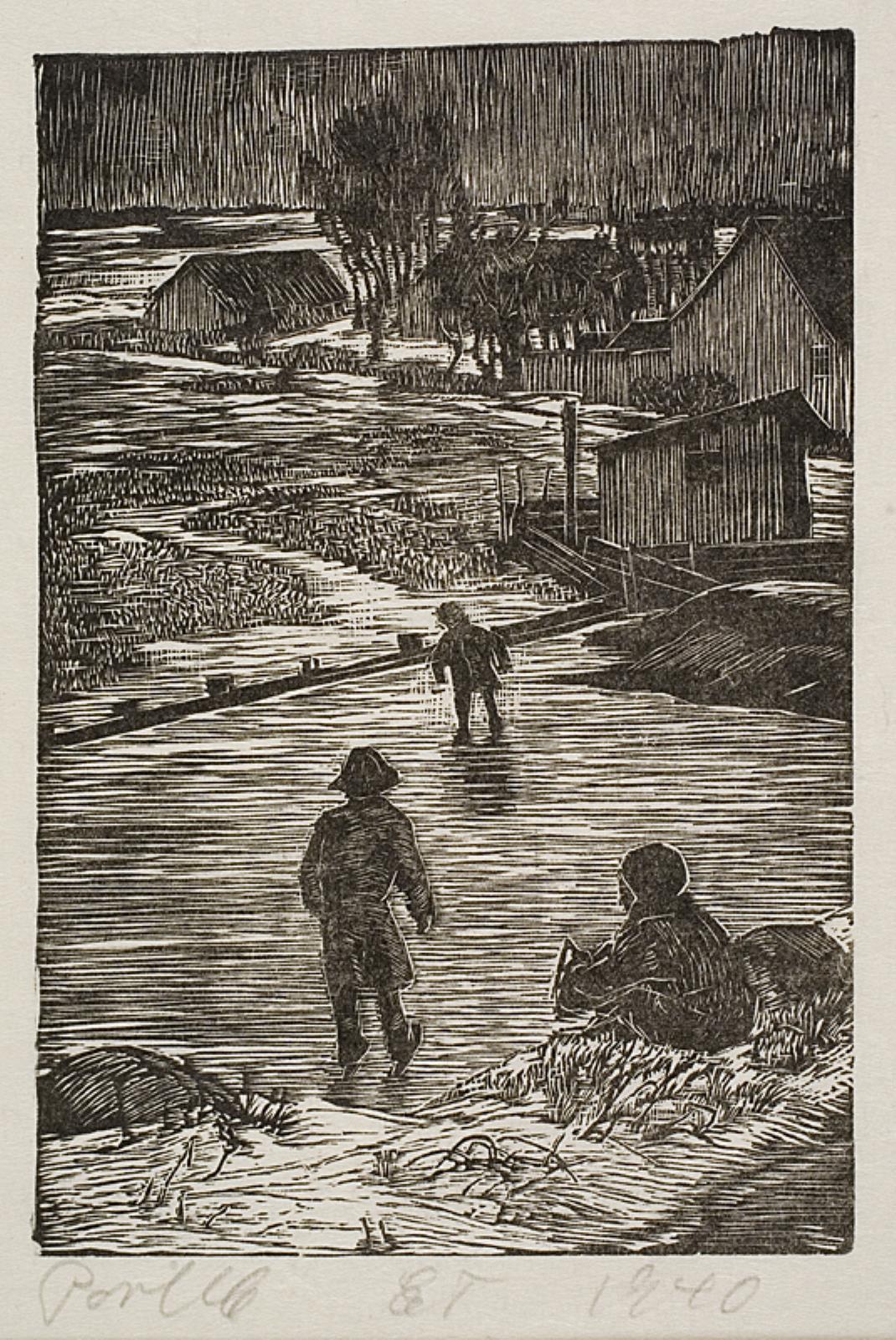 Februar-billede, Povl Christensen, 1940