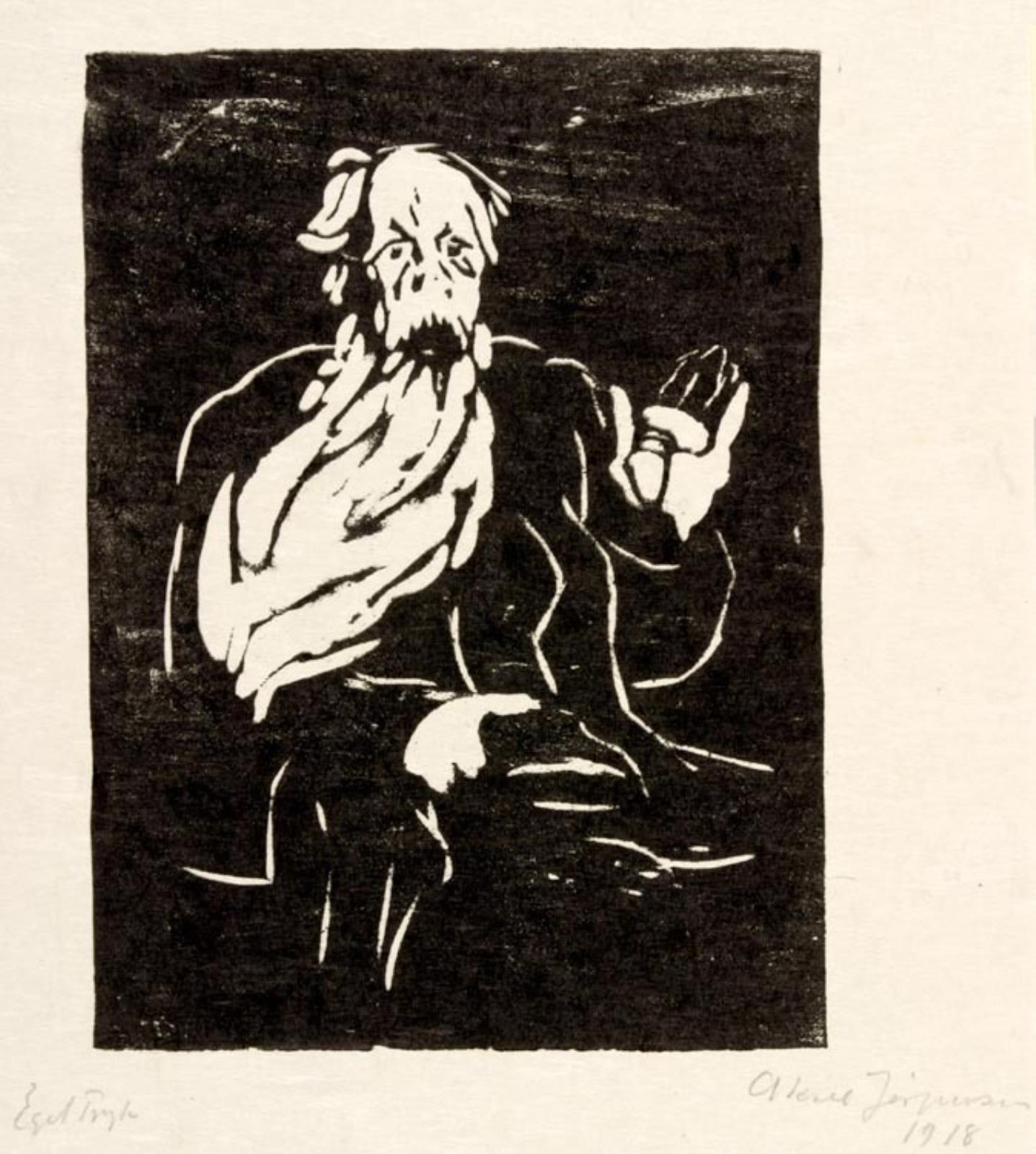 Fortælleren, Aksel Jørgensen, 1918