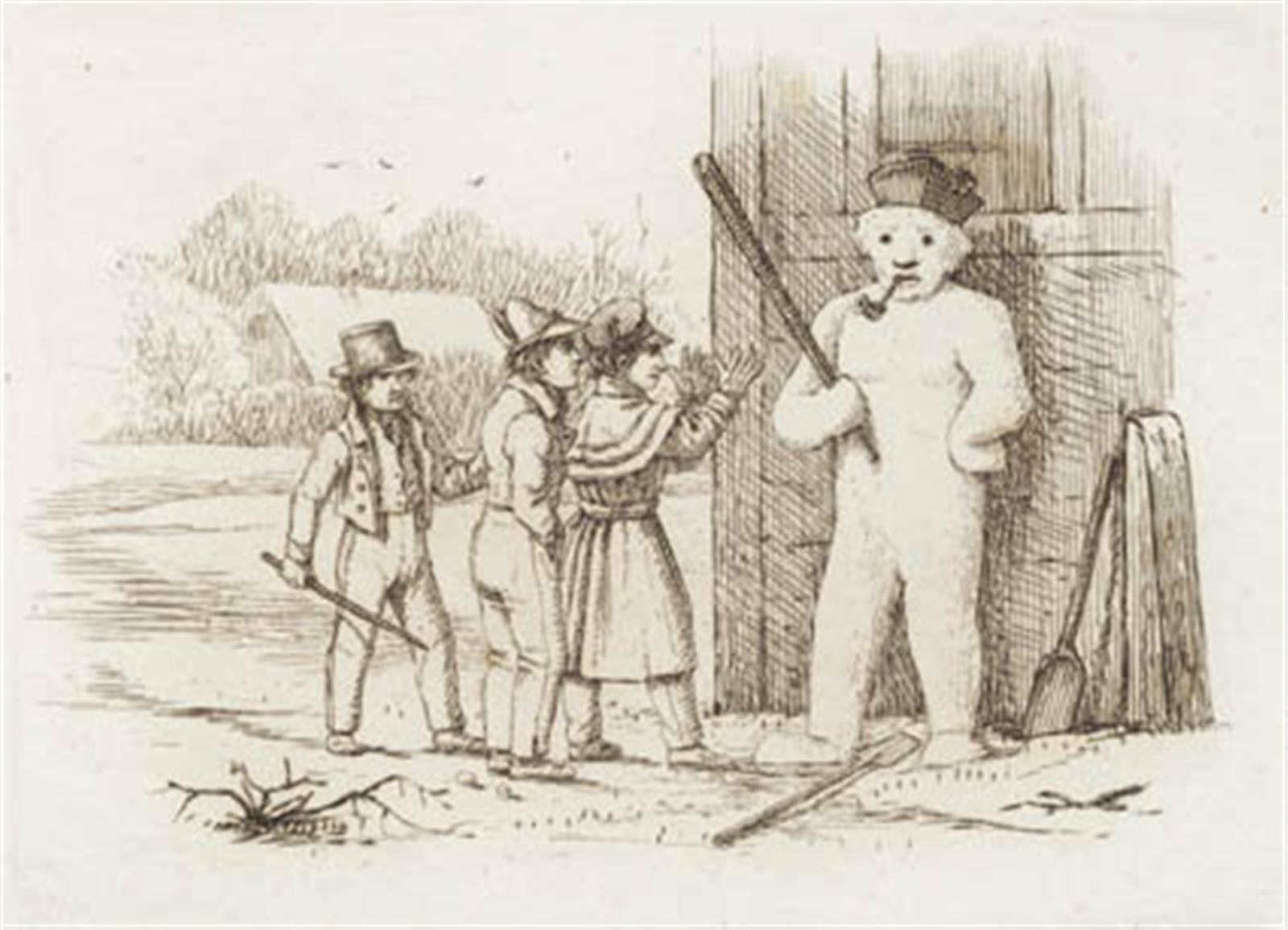 Illustration til "Halvhundrede Fabler for Børn" af Hey