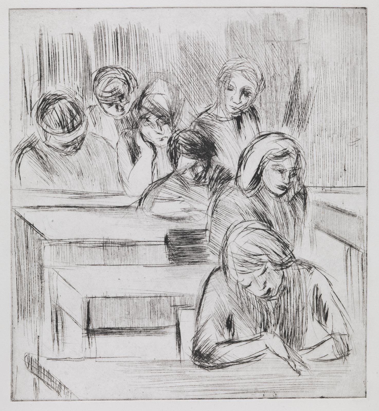 Syv piger, Gerda Andrea Heltoft, 1958-1962