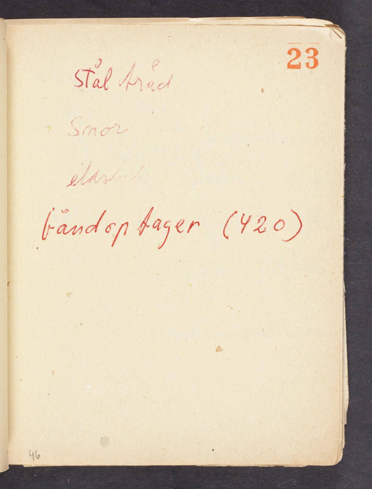 Noter, Bjørn Nørgaard, 1965-1967