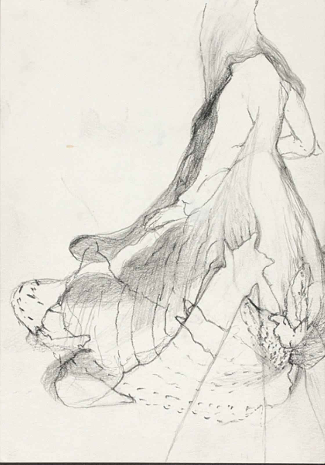 Tegning, Annemette Larsen, 1987