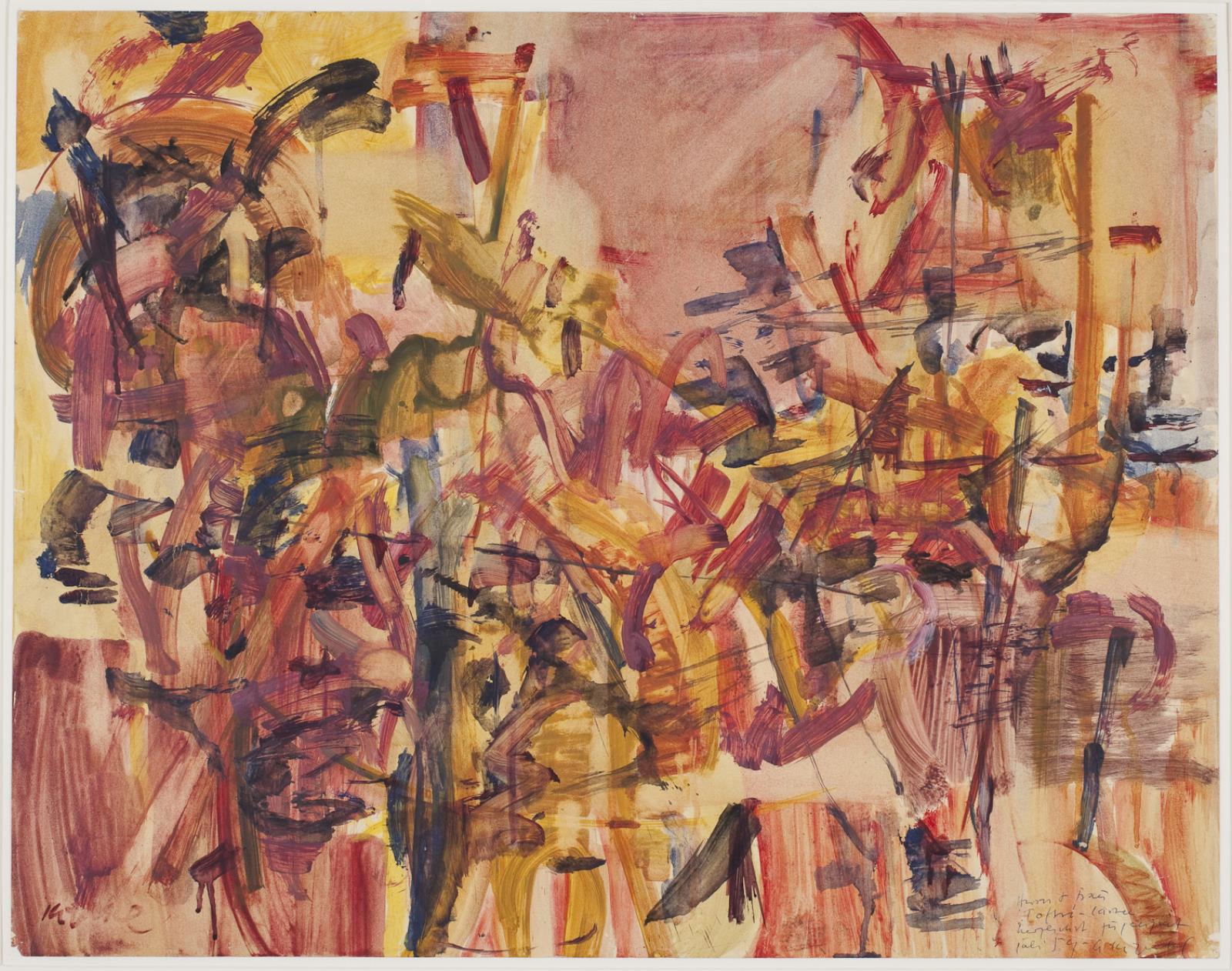 "(Tropische) Raum-Zeichen", Arthur Köpcke, 1959