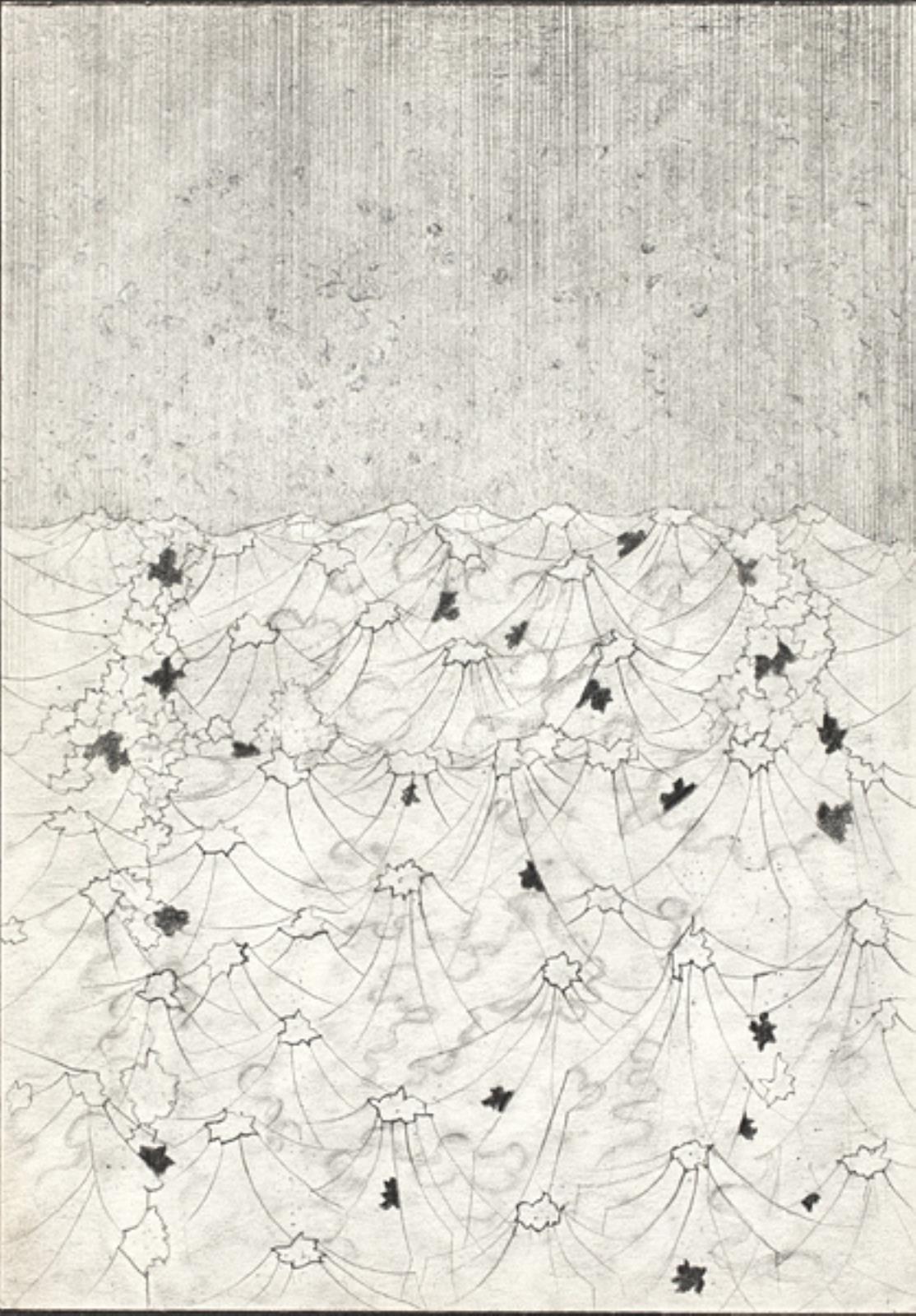 Tegning, Annemette Larsen, 1992-1993