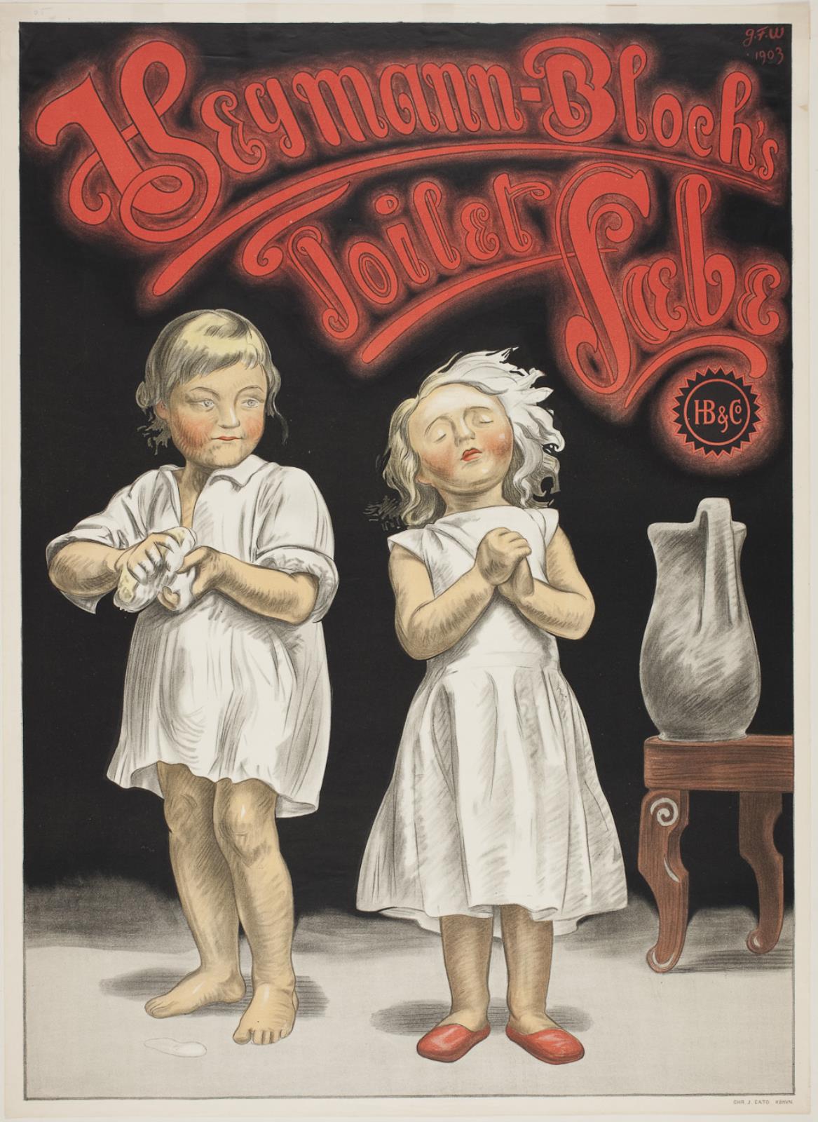 Sæbeplakat, J.F. Willumsen, 1903