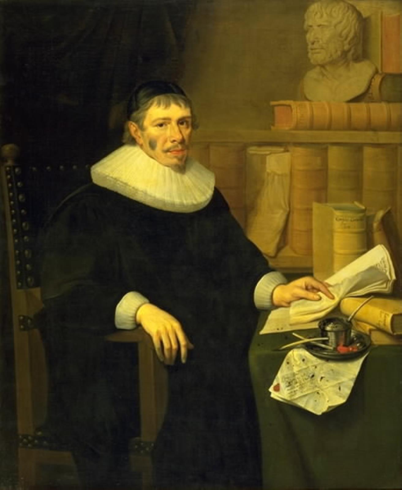 Portræt af advokaten Cornelis Bosch