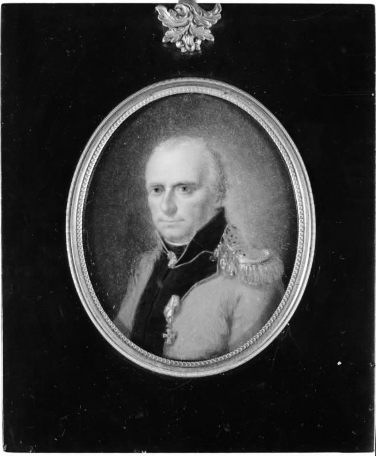 Portræt af Stadshauptmand A. Hallander