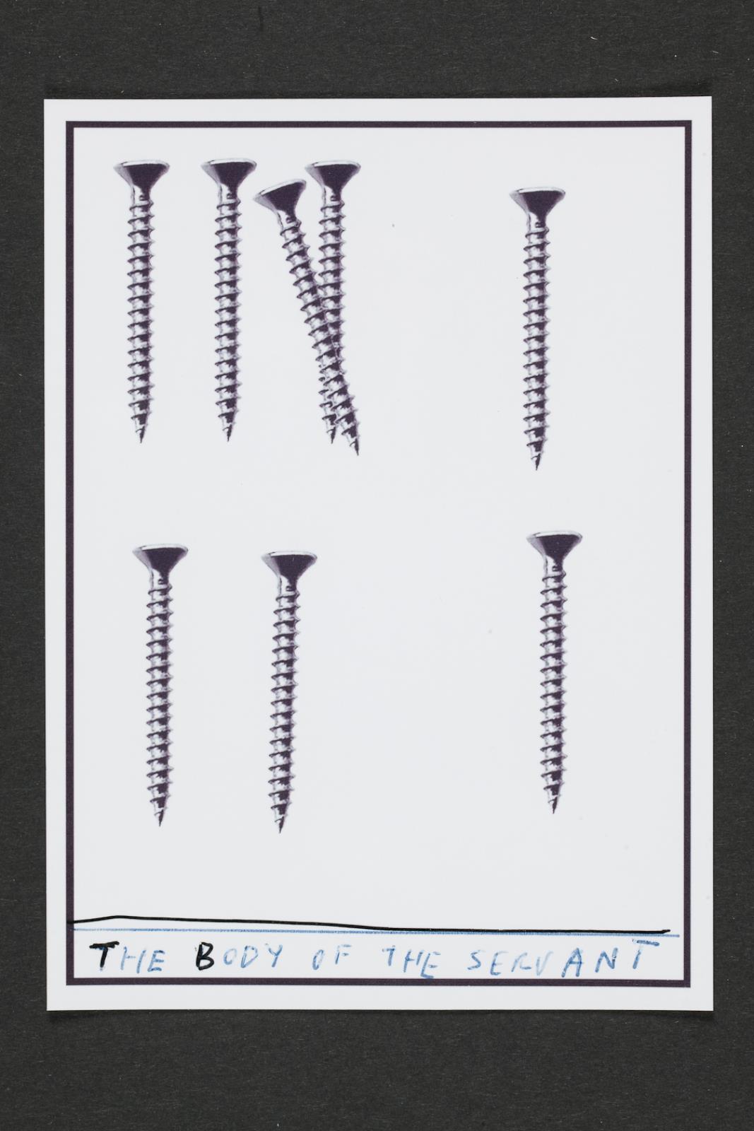 How do I make myself a body (7), Henrik Olesen, 2007