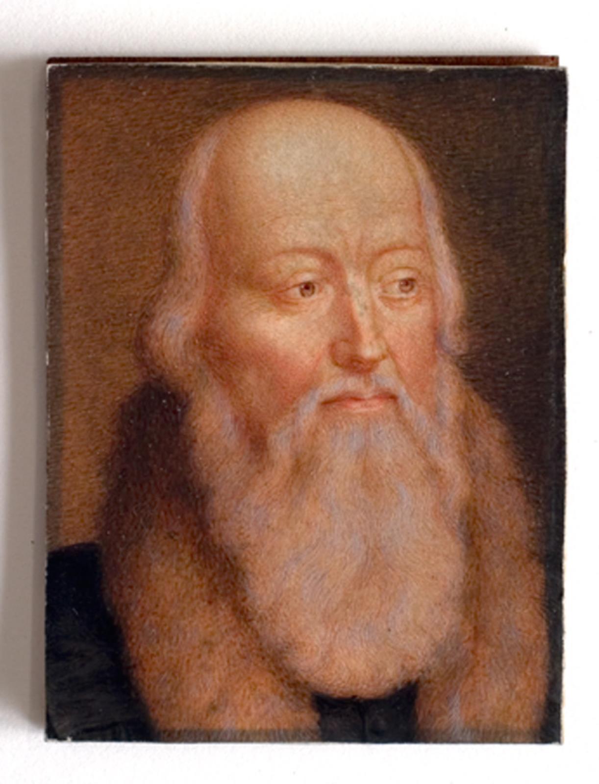 Gammel mand med langt skæg