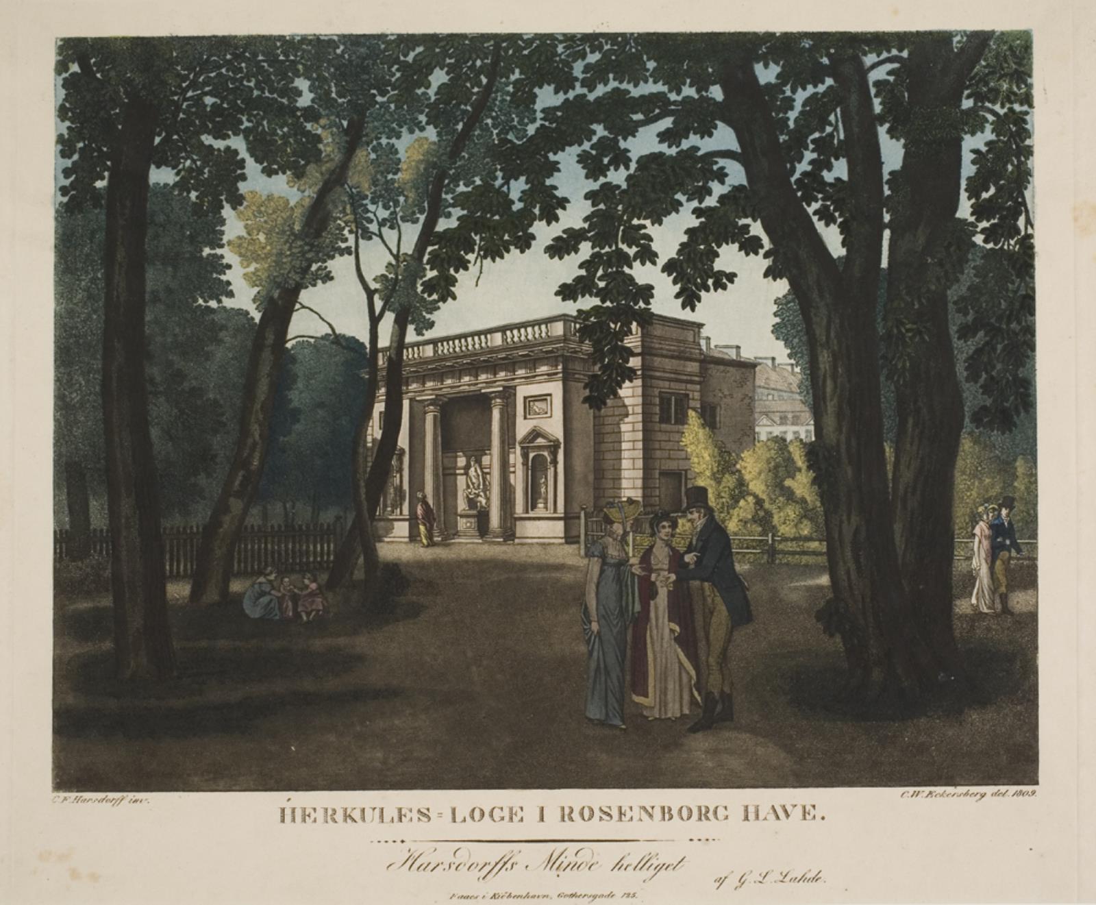 Herculeslogen i Rosenborg Have