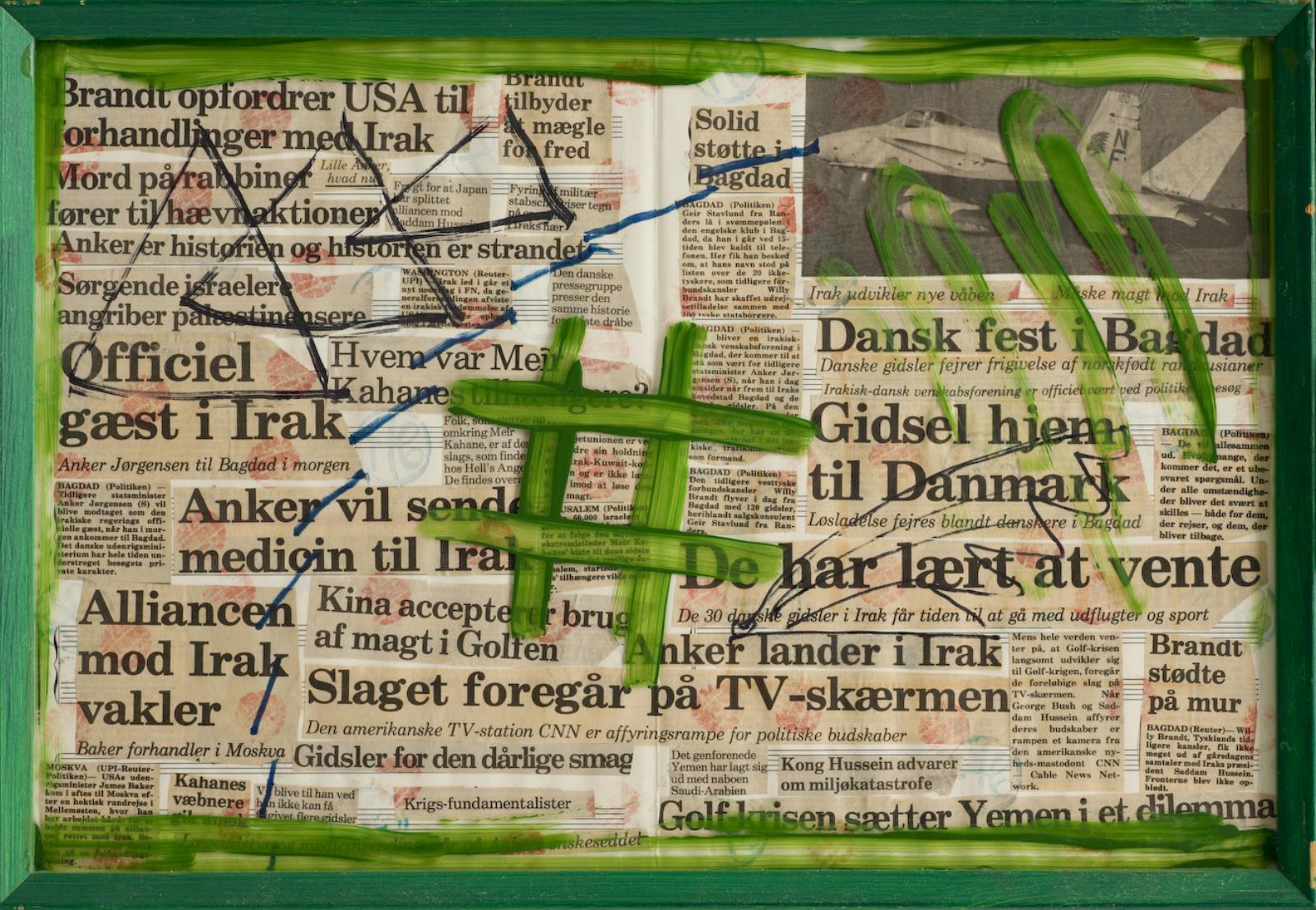 Krigsteater/"the caught war", Henning Christiansen, 1991