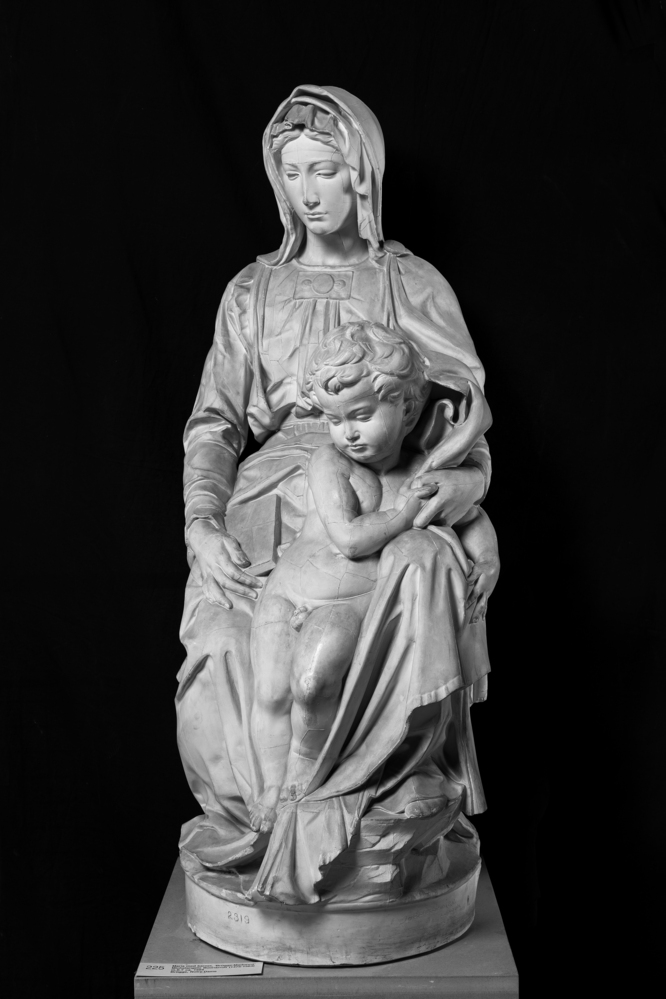 Jomfru Maria med Barnet, 'Brügge-Madonna'