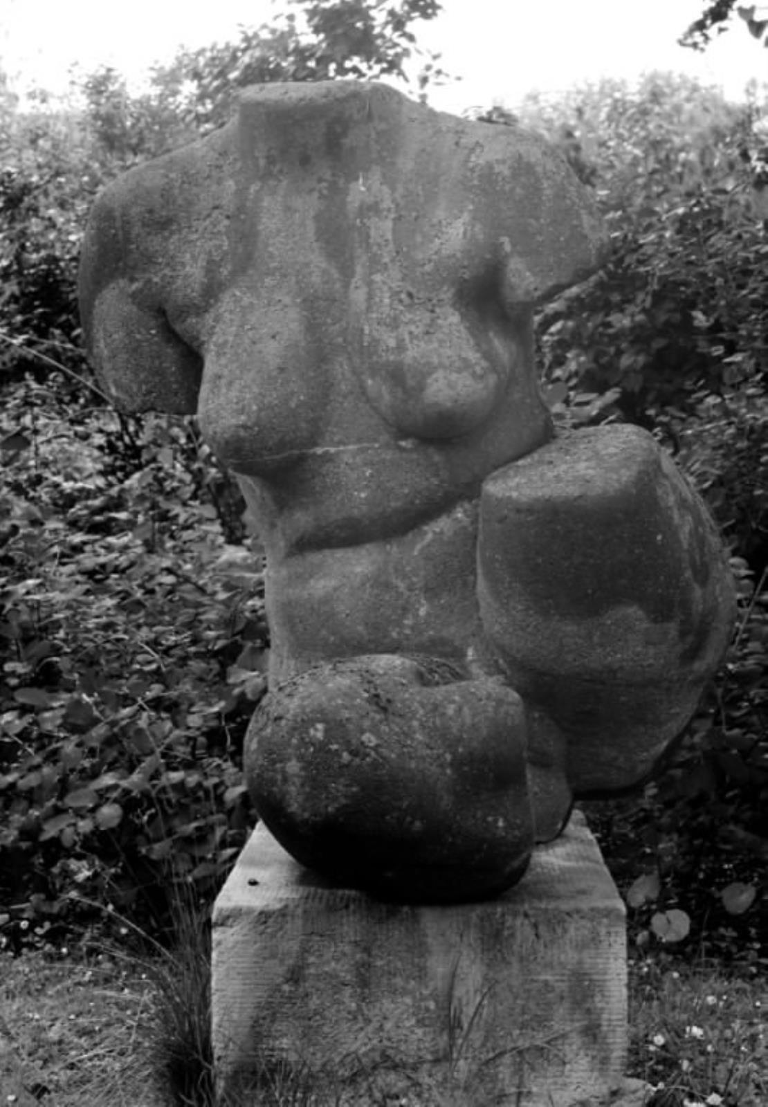 Kvindekrop. Siddende torso, Ulf Rasmussen, 1969